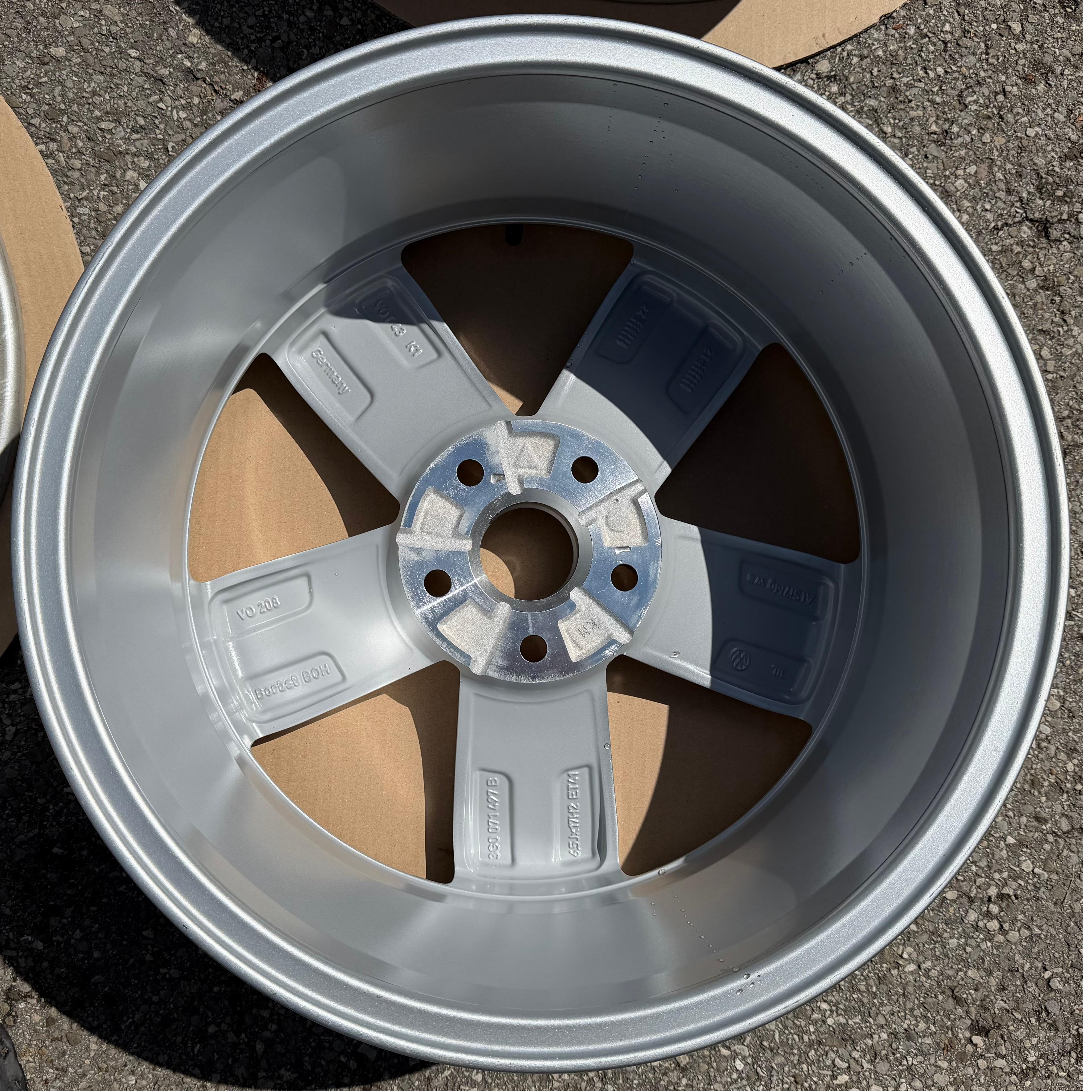 4 llantas de aleación originales de 17" para VW Passat 3G B8 Corvara, 6,5x17 ET41, 3G0071497B, nuevas