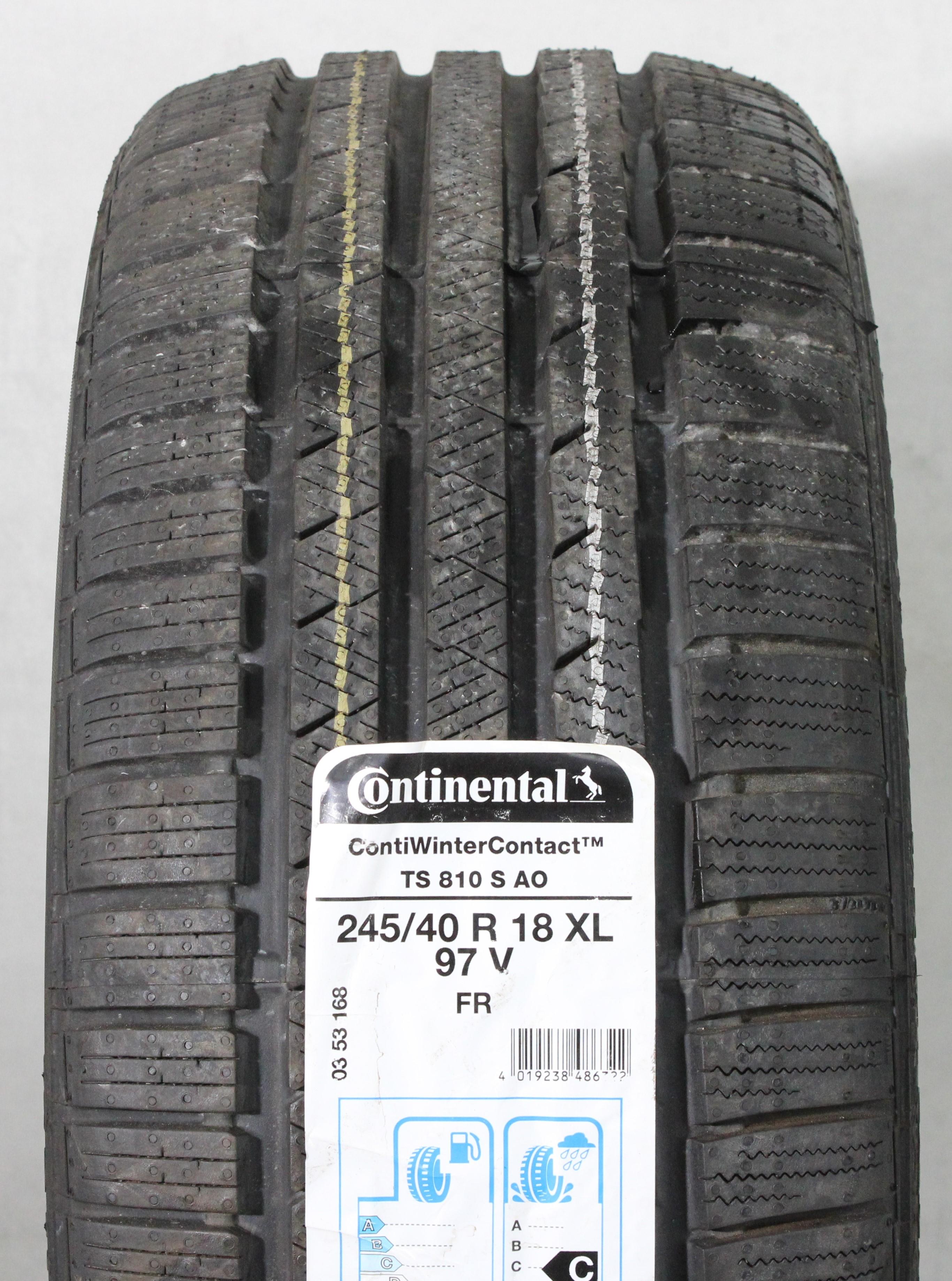 1 x 245/40R18 97V Winterreifen Continental Winter Contact TS810S AO NEU 2019 XL