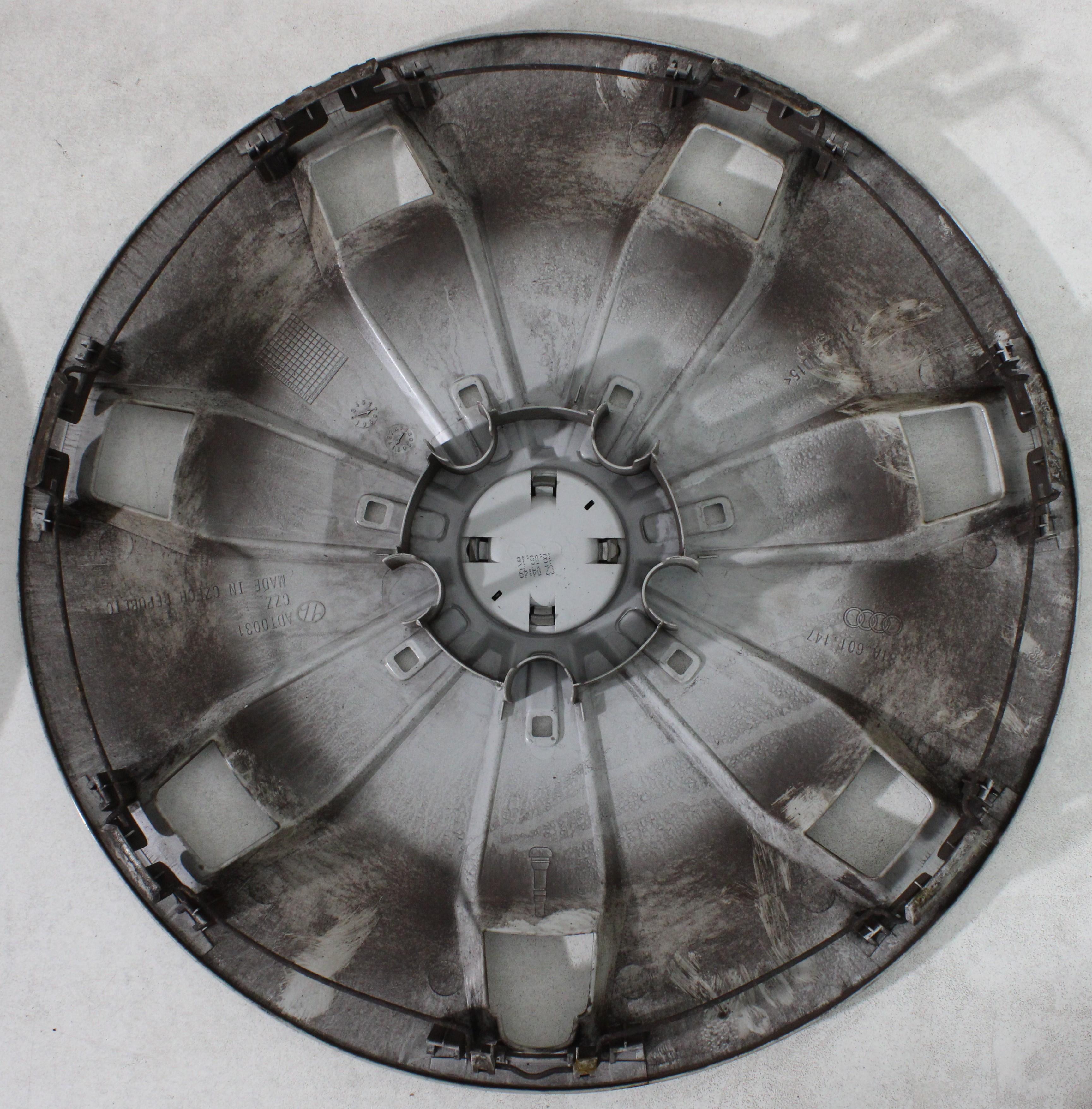 4x Tapacubos originales de 16" para Audi A3 A4 Q2 81A601147, embellecedores de rueda de 16"