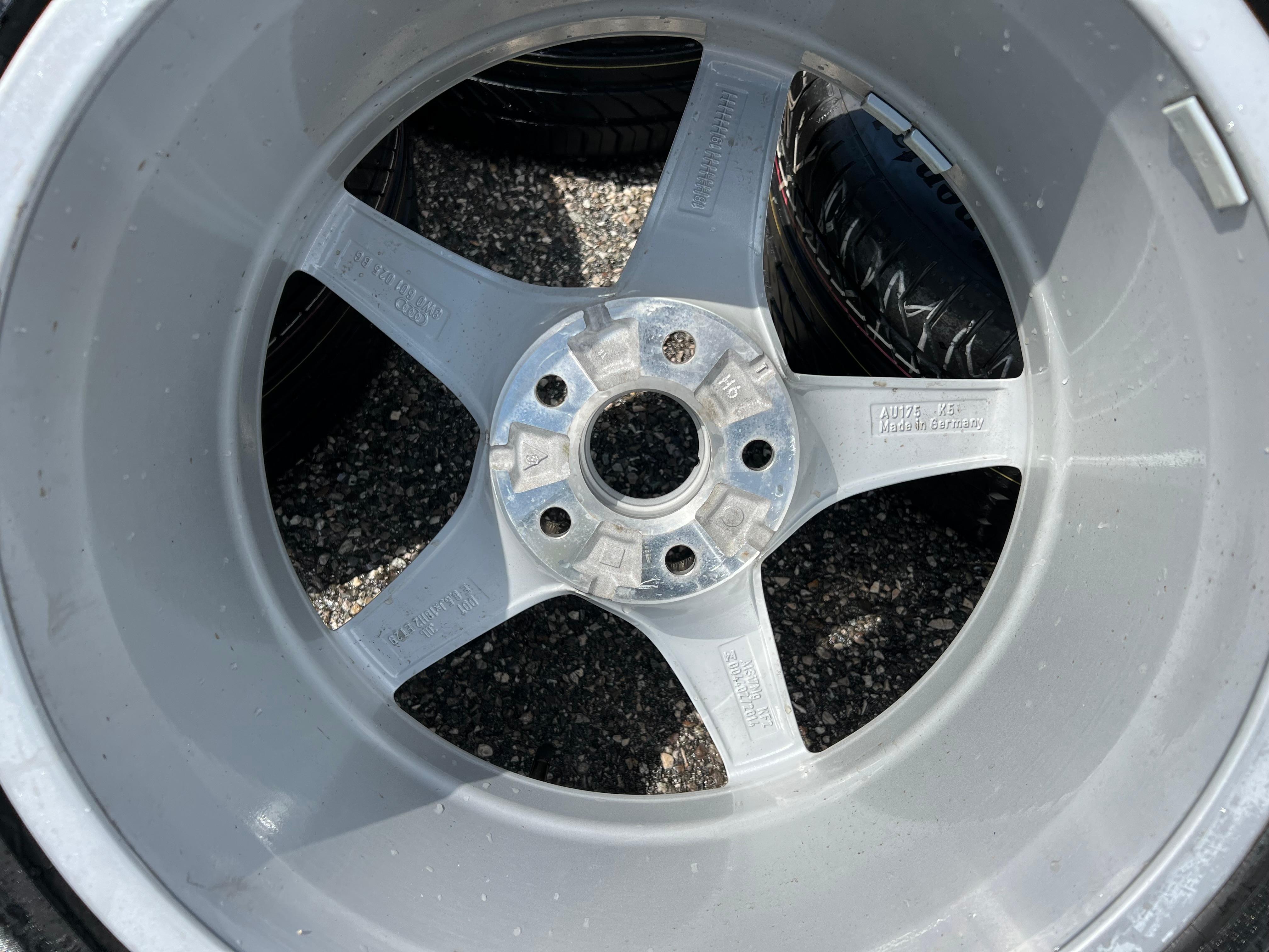 4 ROUES D'ÉTÉ ORIGINALES 18" EN ALUMINIUM AUDI A5 S5 8W 8W0601025BG 245/40R18 97Y CONTI NEUVES