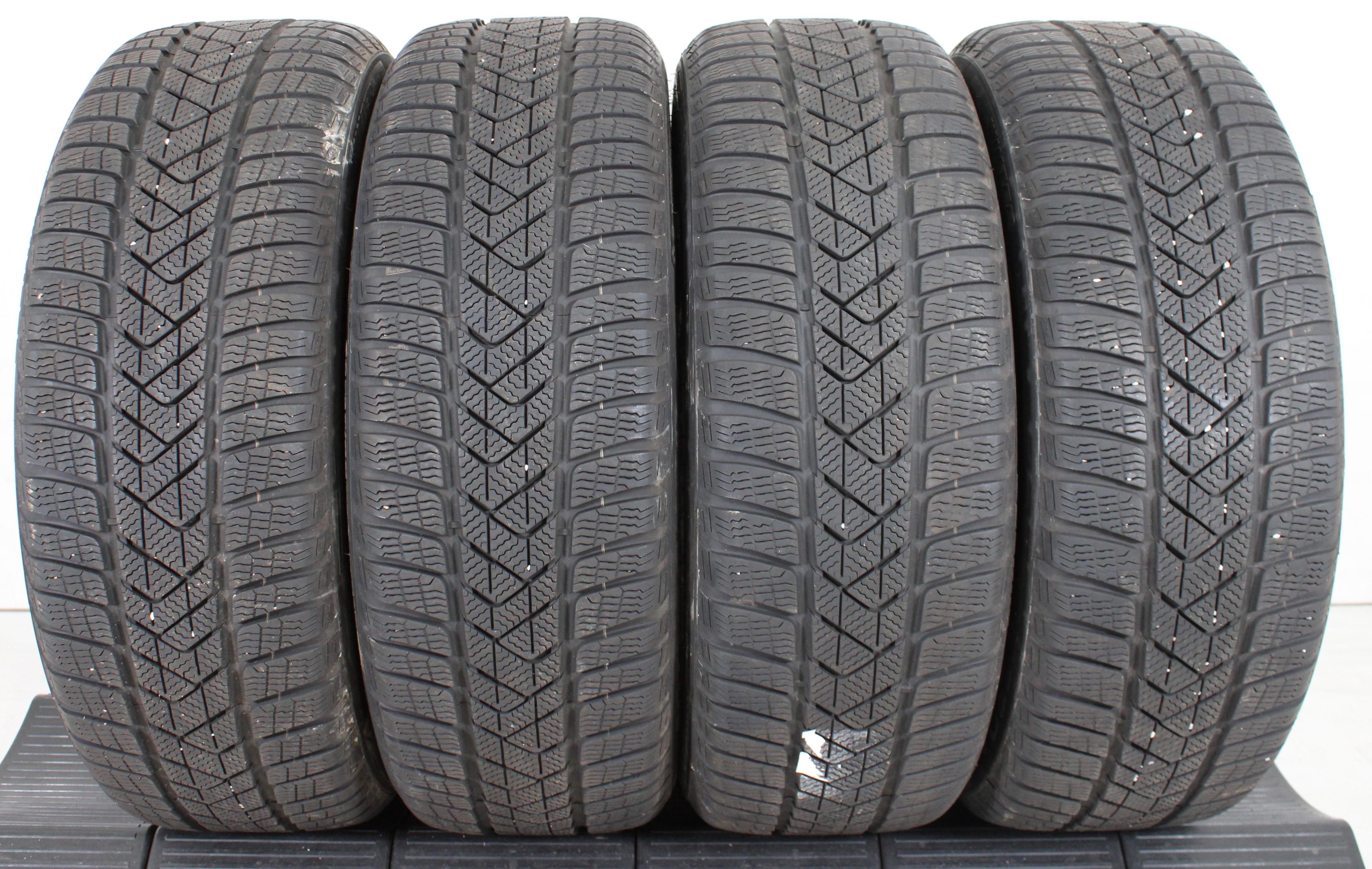 4 x 225/45R19 96V Winterreifen Pirelli Sottozero 3 Runflat 6,5-7mm 2020 *