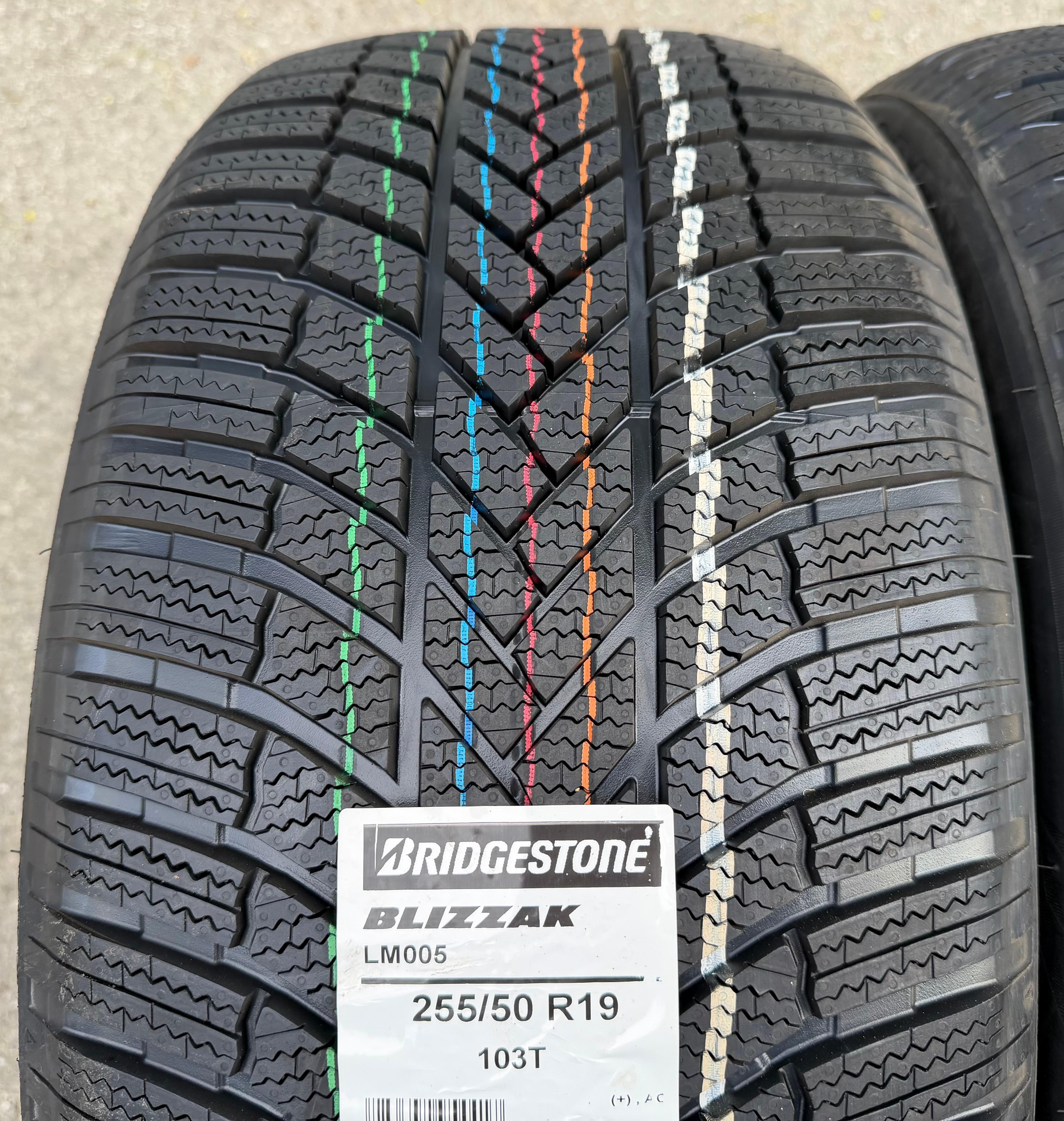 2 x 255/50R19 103T Winterreifen Bridgestone Blizzak LM005 2023 Seal NEU