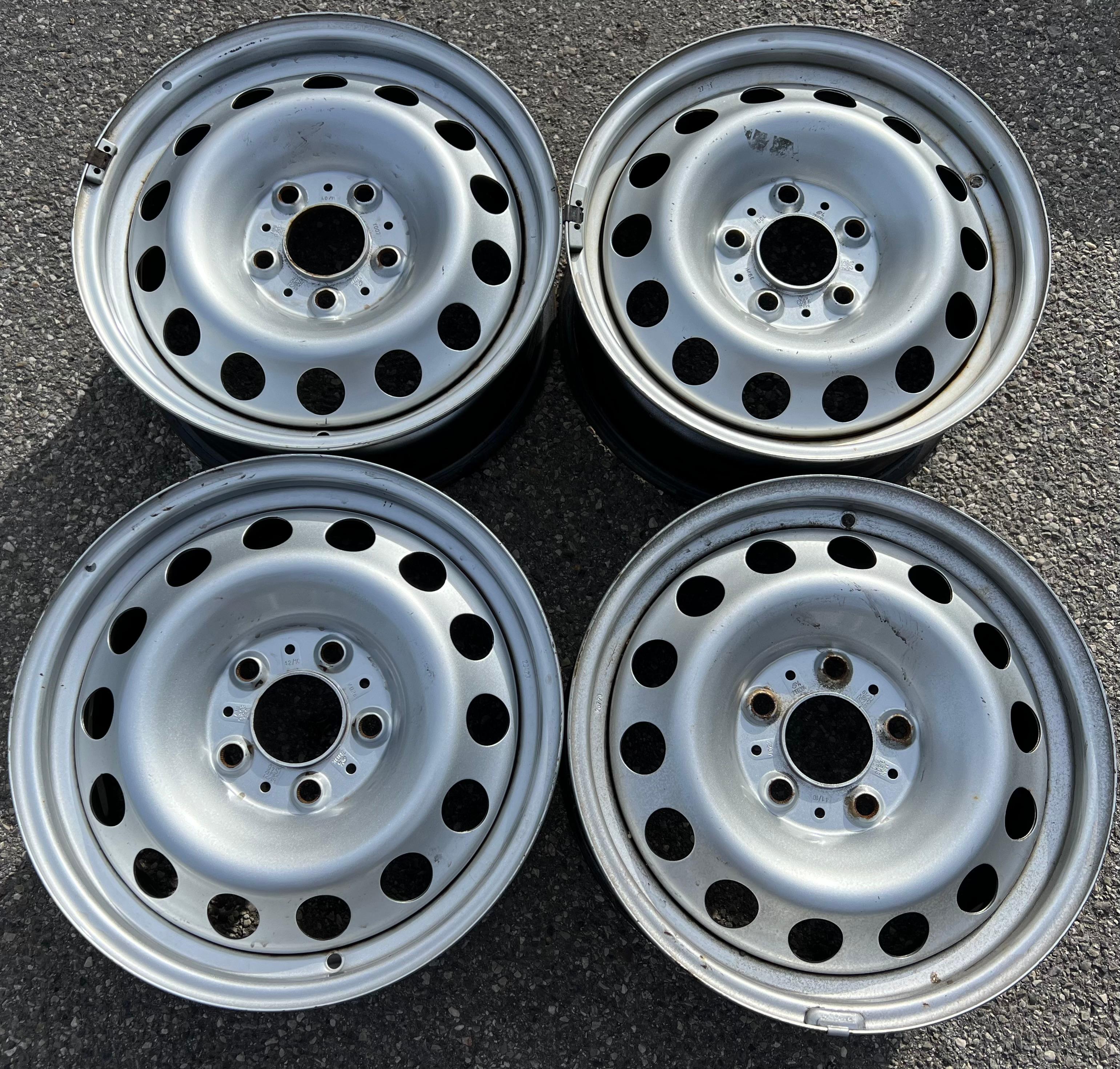 4 FELGEN 16" STAHLFELGEN MINI COUNTRYMAN F60 6,5x16 ET46 9803650 FREIHAUS