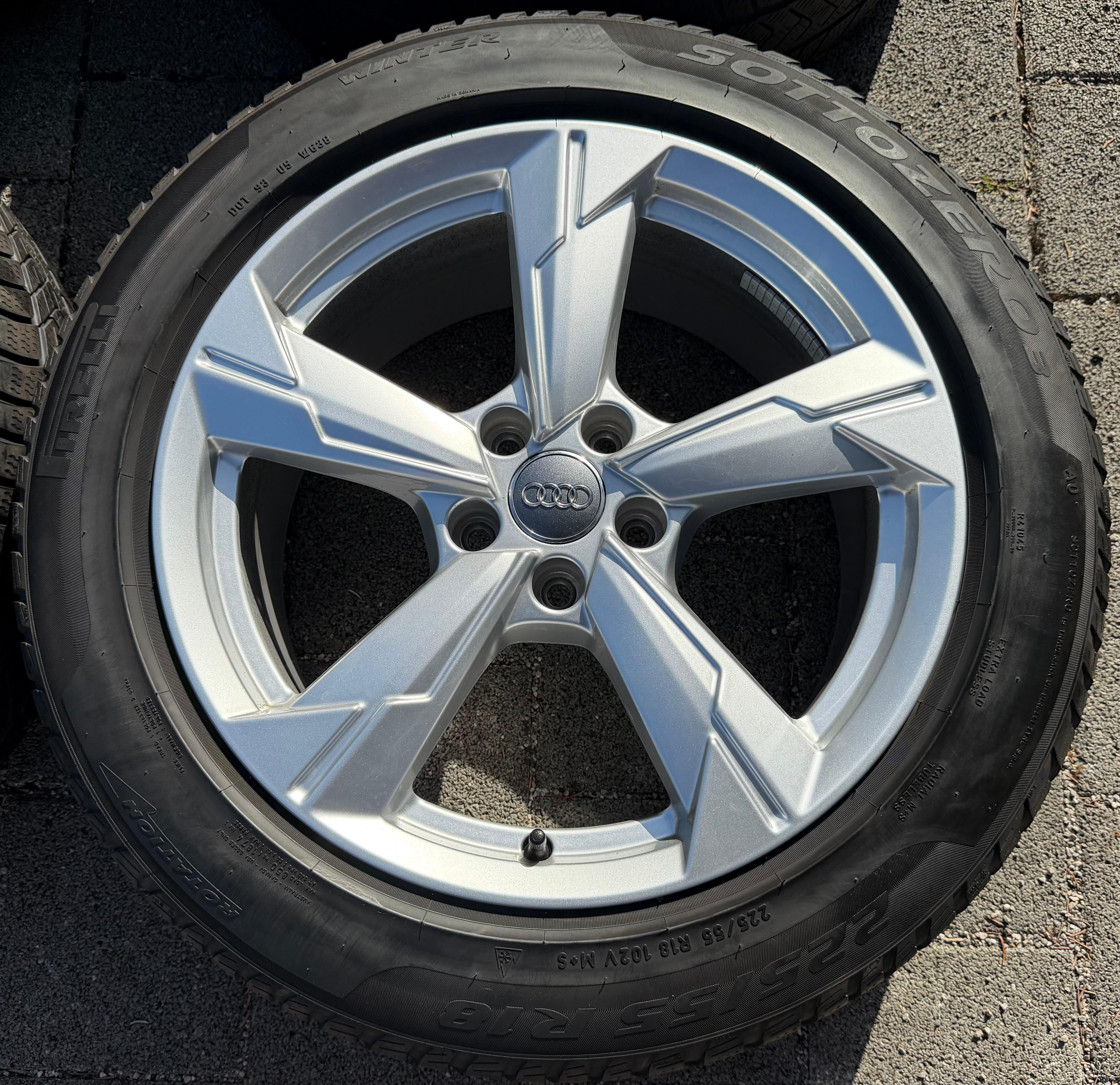 4 ORIGINAL 18" ALUFELGEN FELGEN AUDI A6 4K F2 C8 4K0601025D 8x18 ET39 FREIHAUS