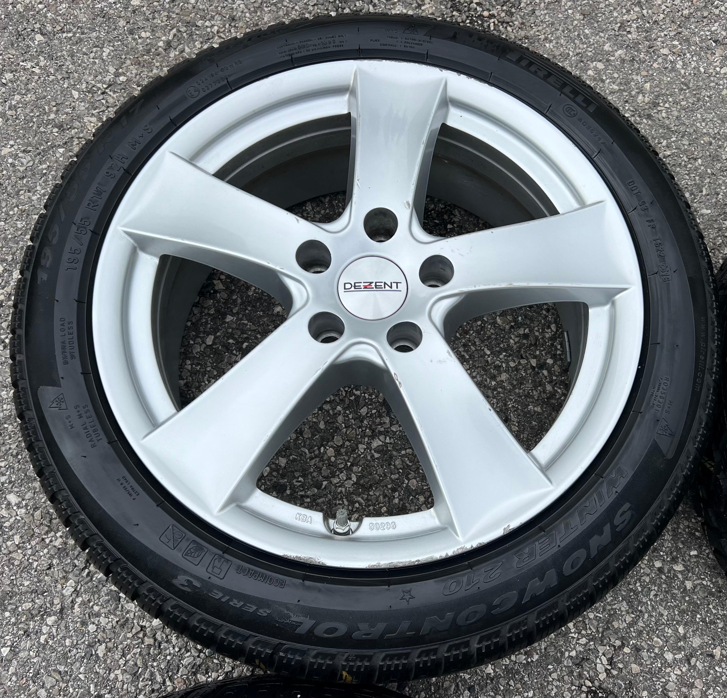 4 ROUES D'HIVER ALU 17" BMW SÉRIE 2 ACTIVE TOURER F45 F46 UKL-L 195/55R17 92H