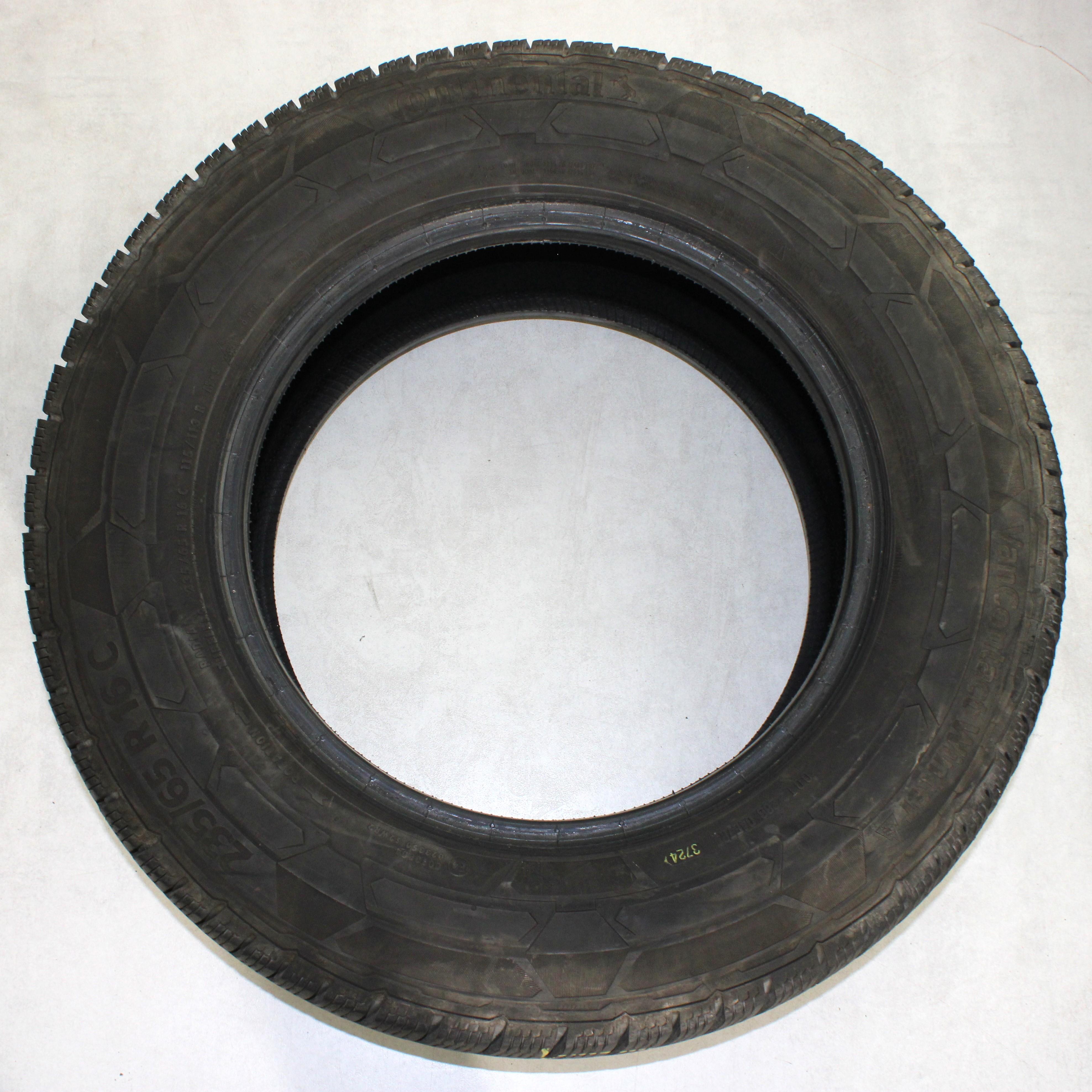 2 x 235/65R16C 115/113R Winterreifen Continental VanContact Winter 1x5-5,5mm/1x6-6,5mm 2024