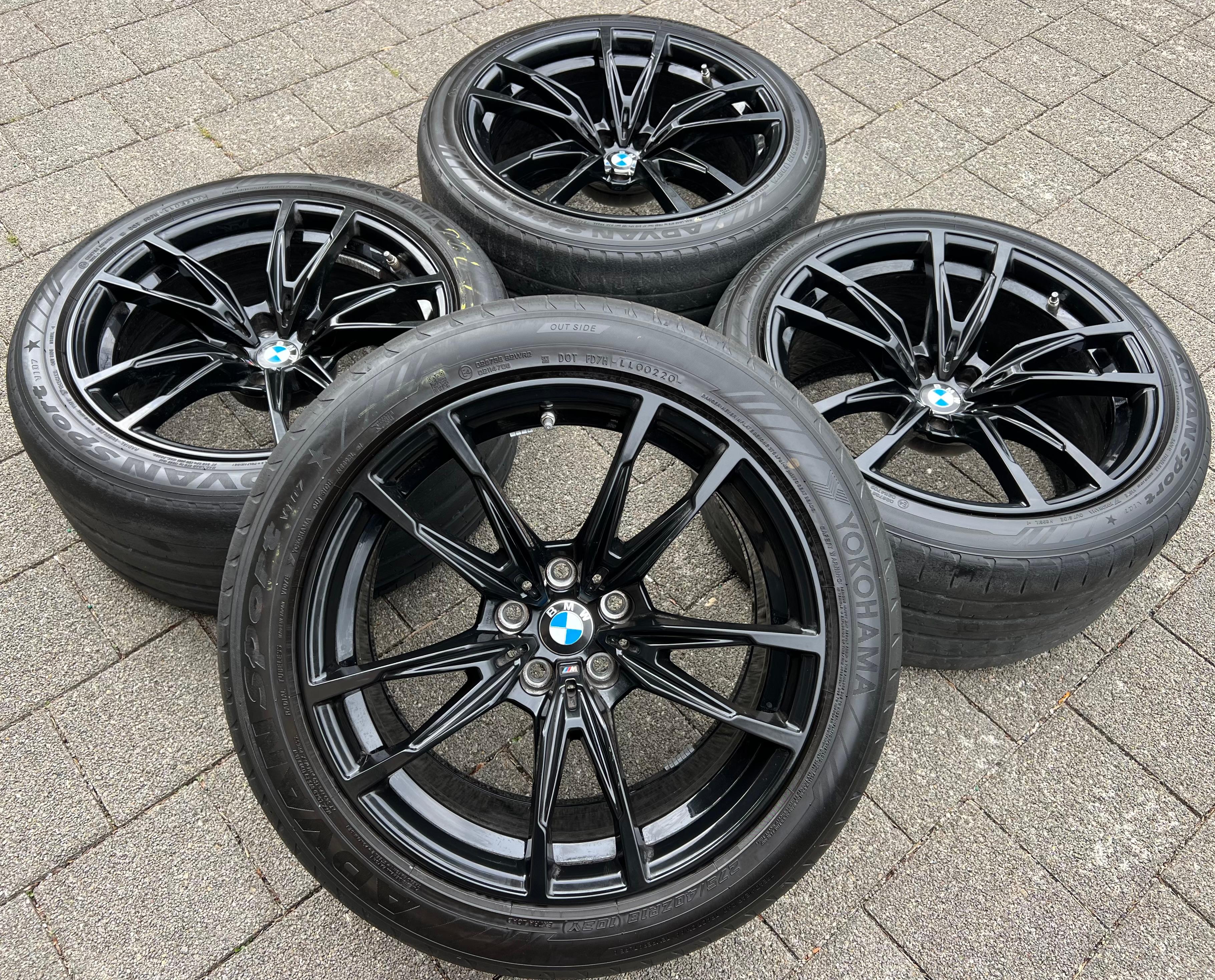 4 ORIGINAL 18" 19" ALUFELGEN BMW M3 G80 M4 G82 G83 STYLING M842 8093830 8093831 FREIHAUS