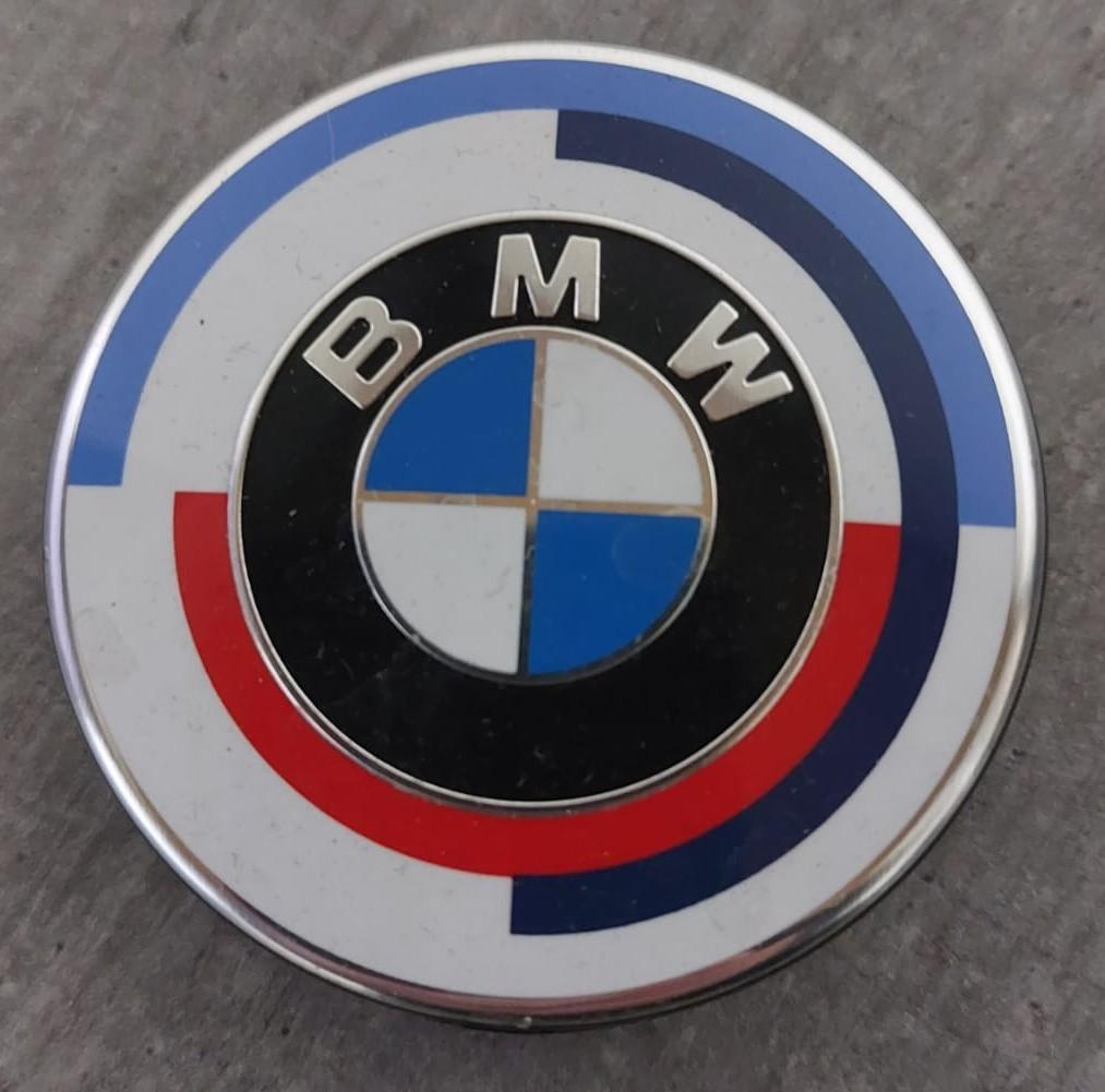 1 X ORIGINAL BMW NABENDECKEL 55MM 5A37E40 50 JAHRE M FREIHAUS