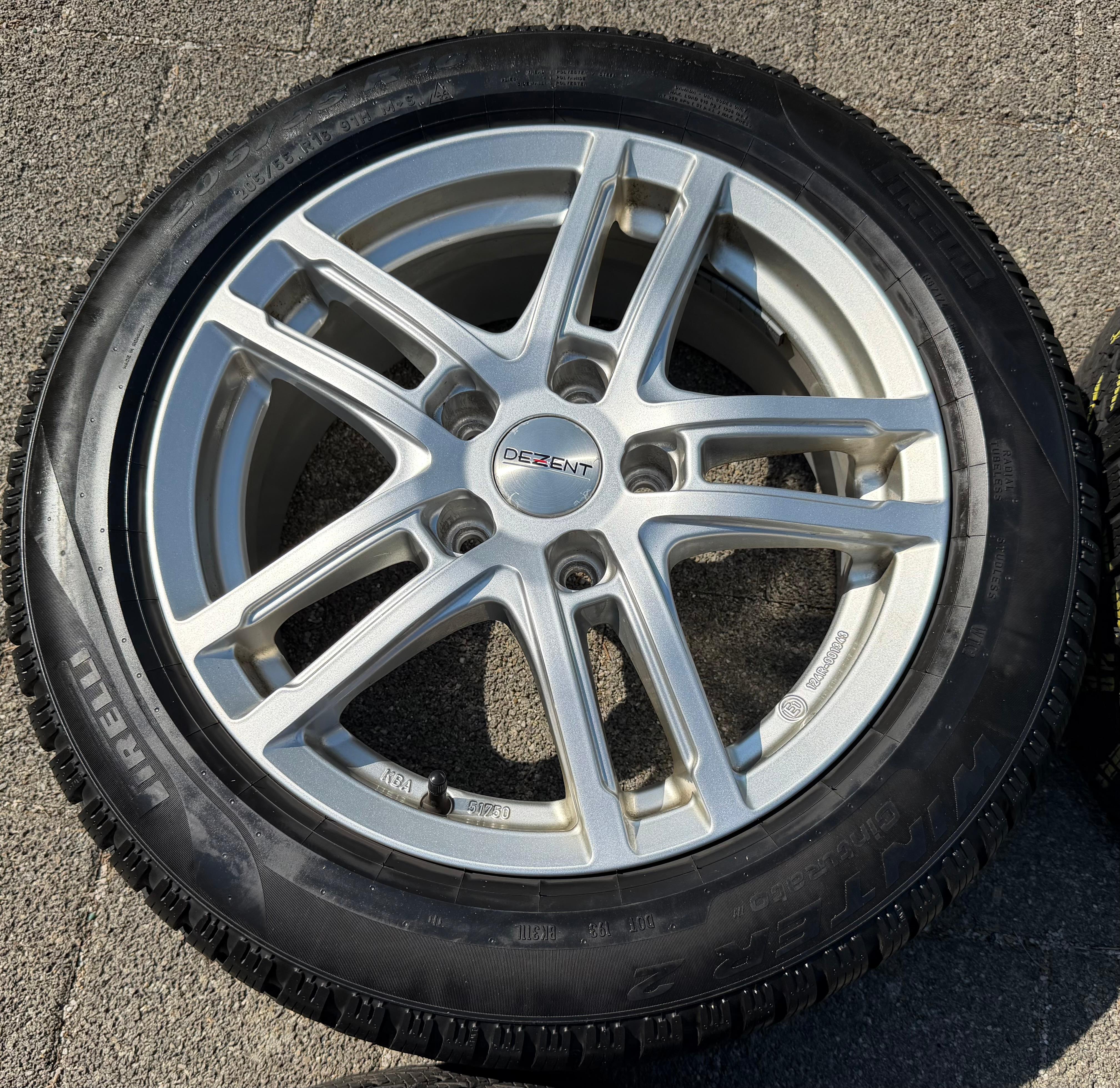 Alu Winterräder Audi A3 Seat Leon Skoda Octavia VW Caddy Golf 7 8 Passat Touran