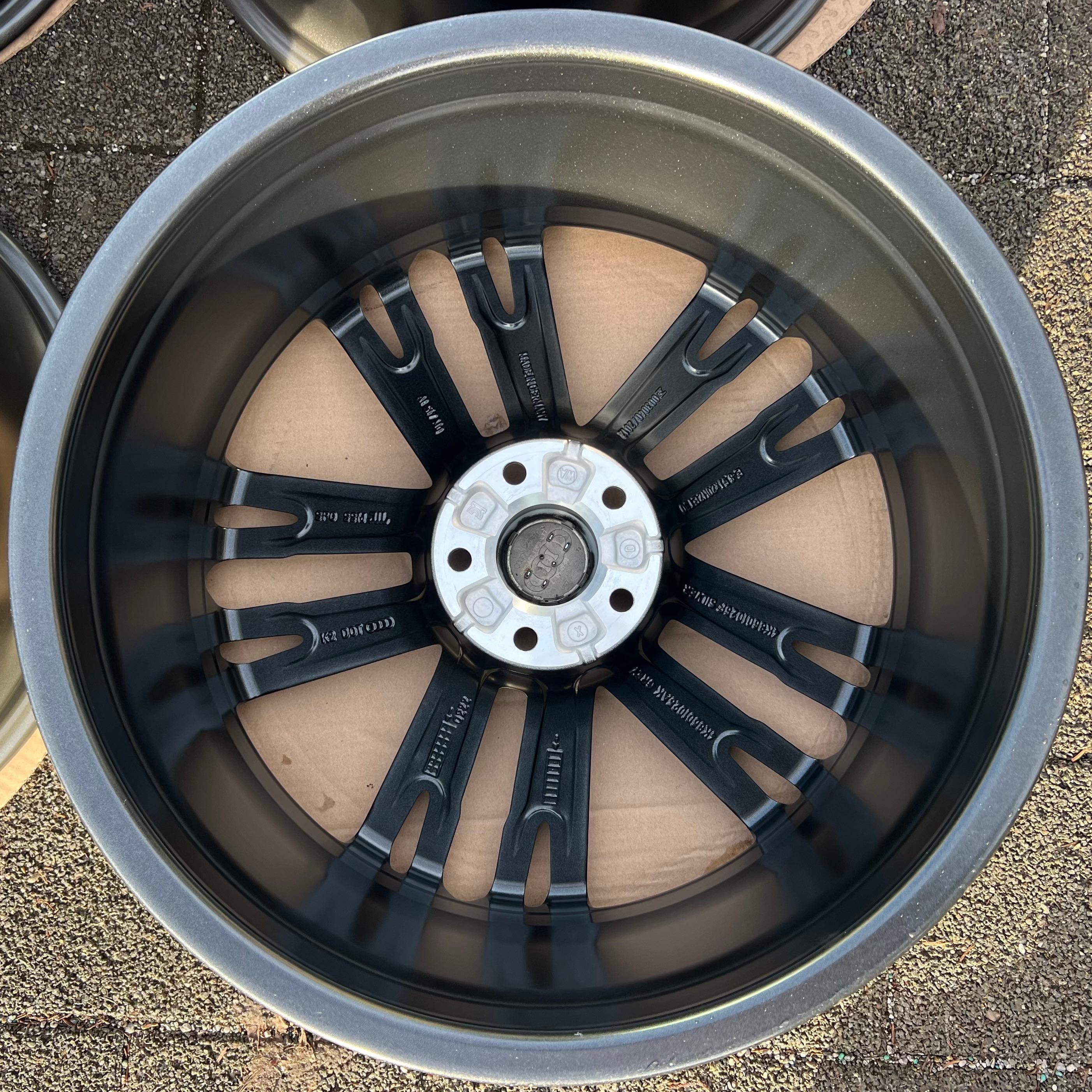 4 ORIGINAL 20" ALUFELGEN AUDI A7 S7 4K 8,5x20 ET30 4K8601025AK NEU