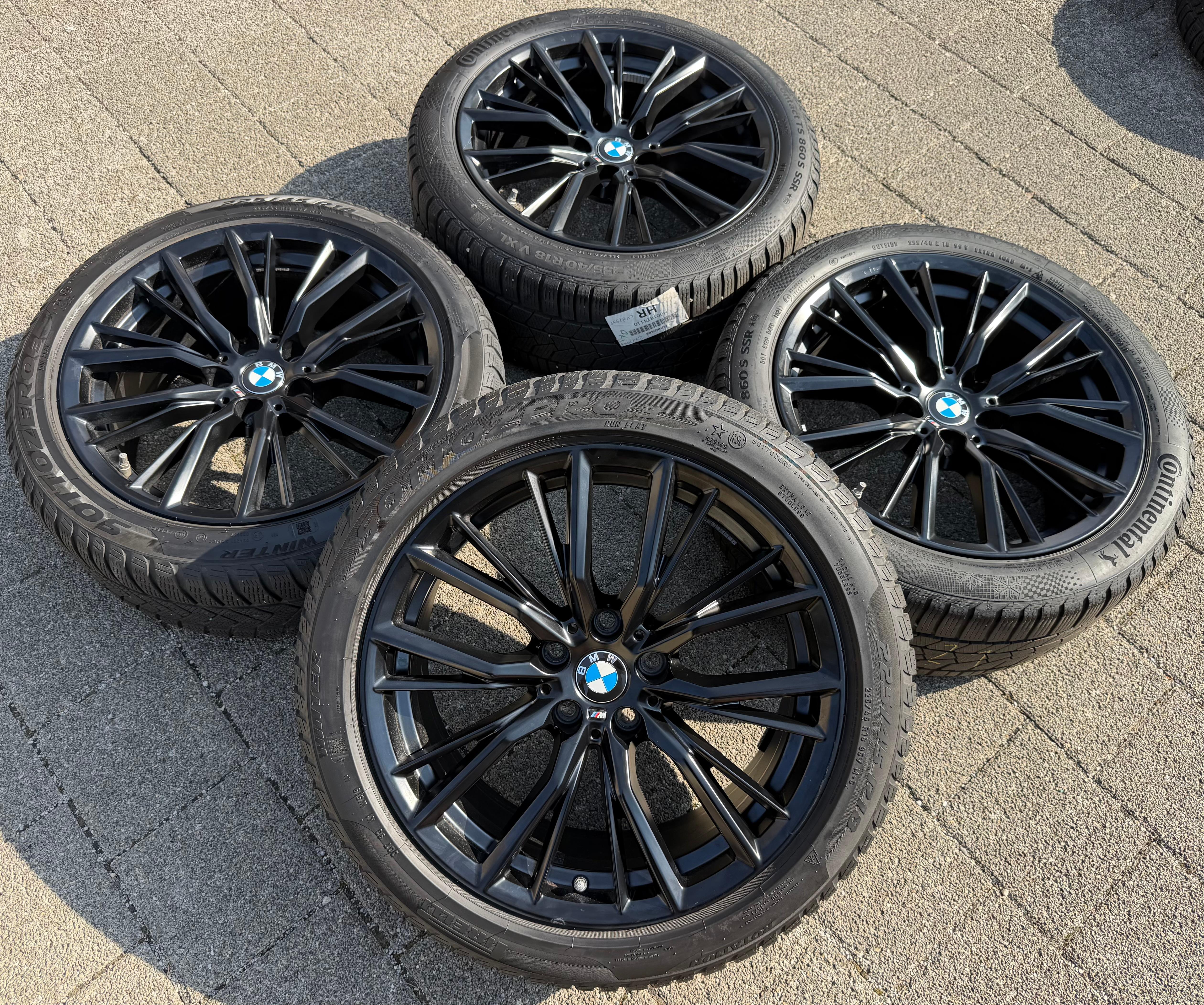 4 Original 18" Alu Winterräder BMW 3ER Reihe G20 G21 4ER G22 G23 2ER G42 M796 RDKS