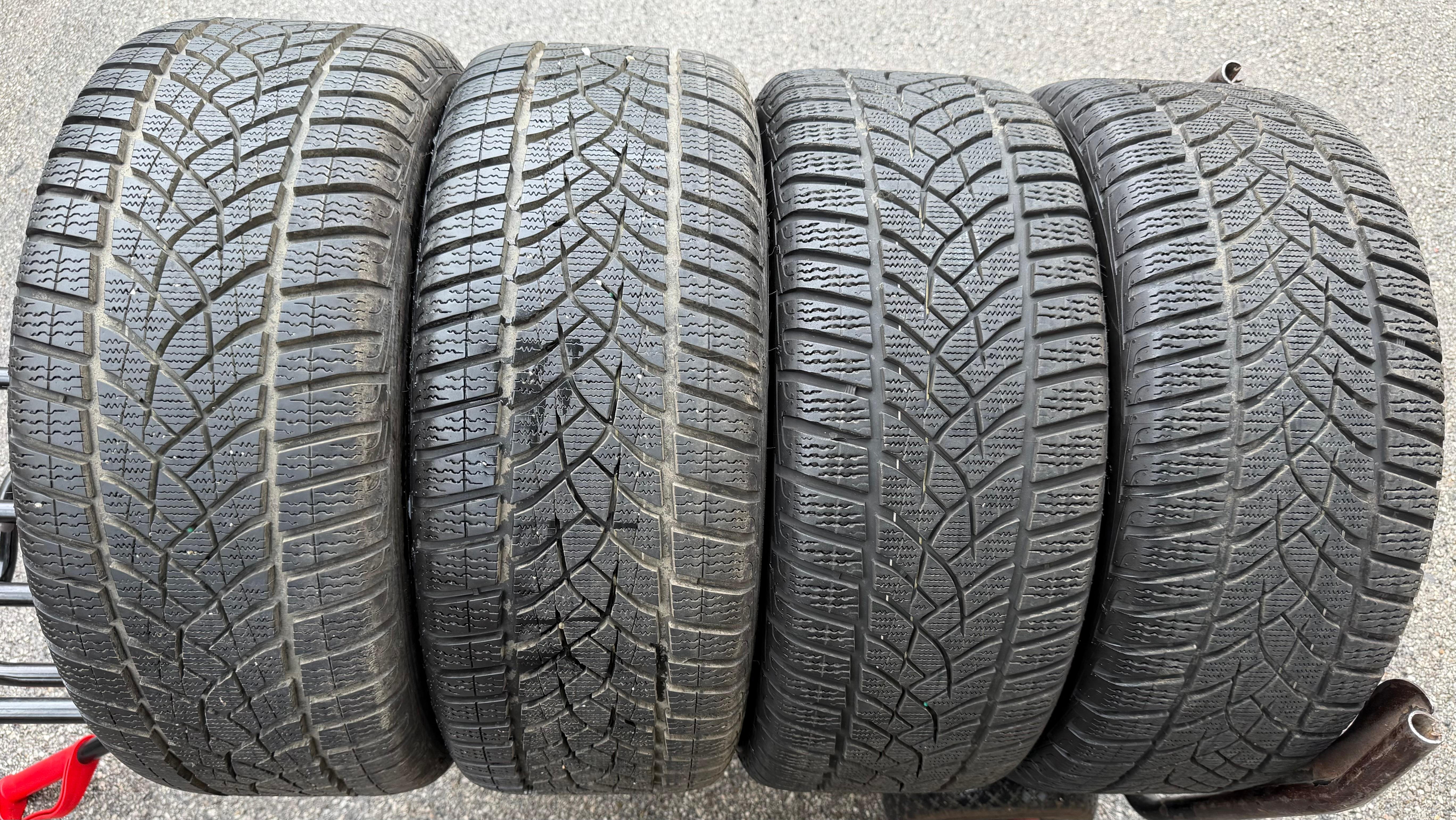 4 ruedas de invierno de aluminio originales de 18" Audi A5 S5 8W F5 245/40R18 97V 8W0601025EE Goodyear