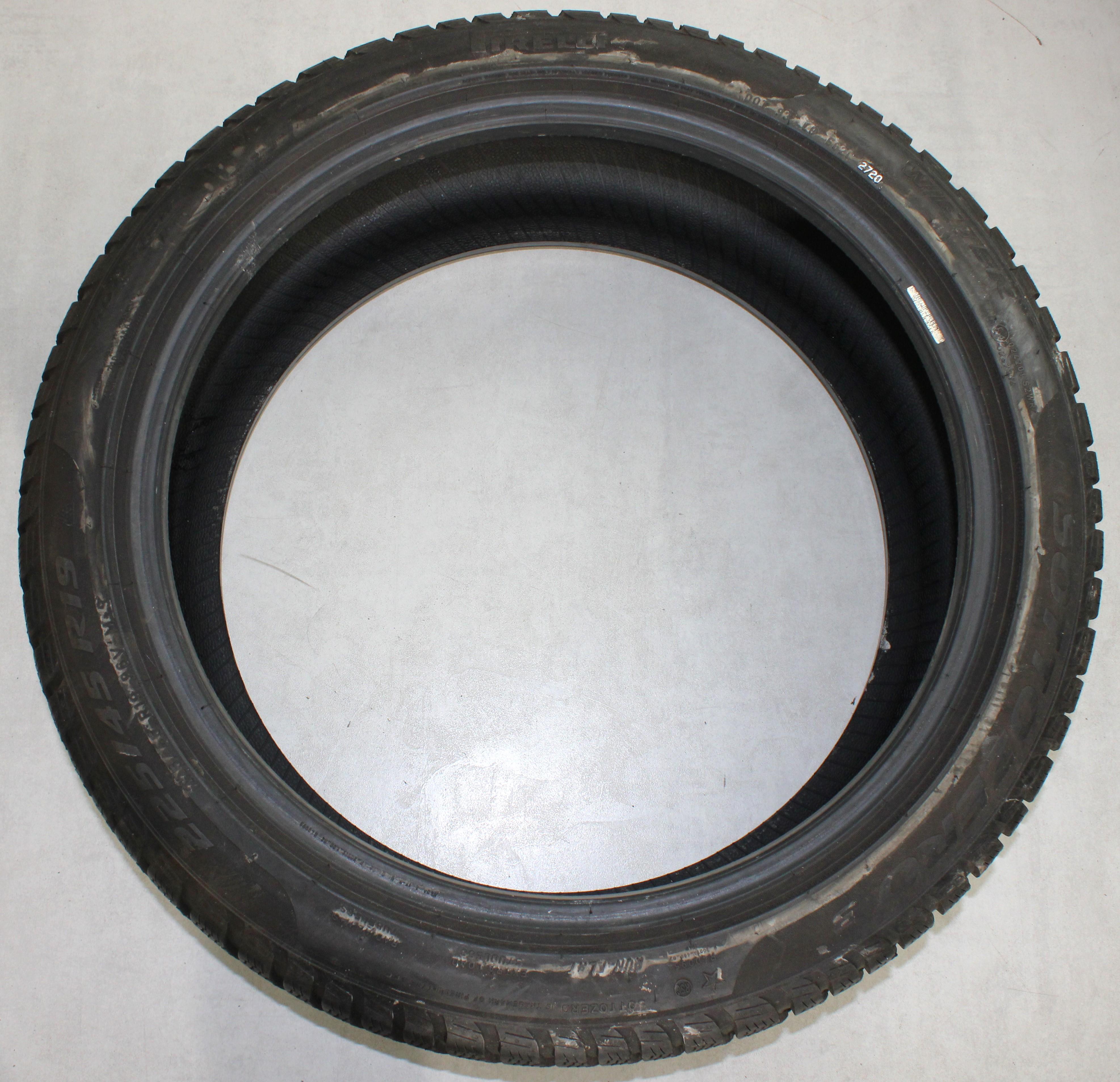 4 x 225/45R19 96V Winterreifen Pirelli Sottozero 3 * Runflat 6,5-7mm 2020
