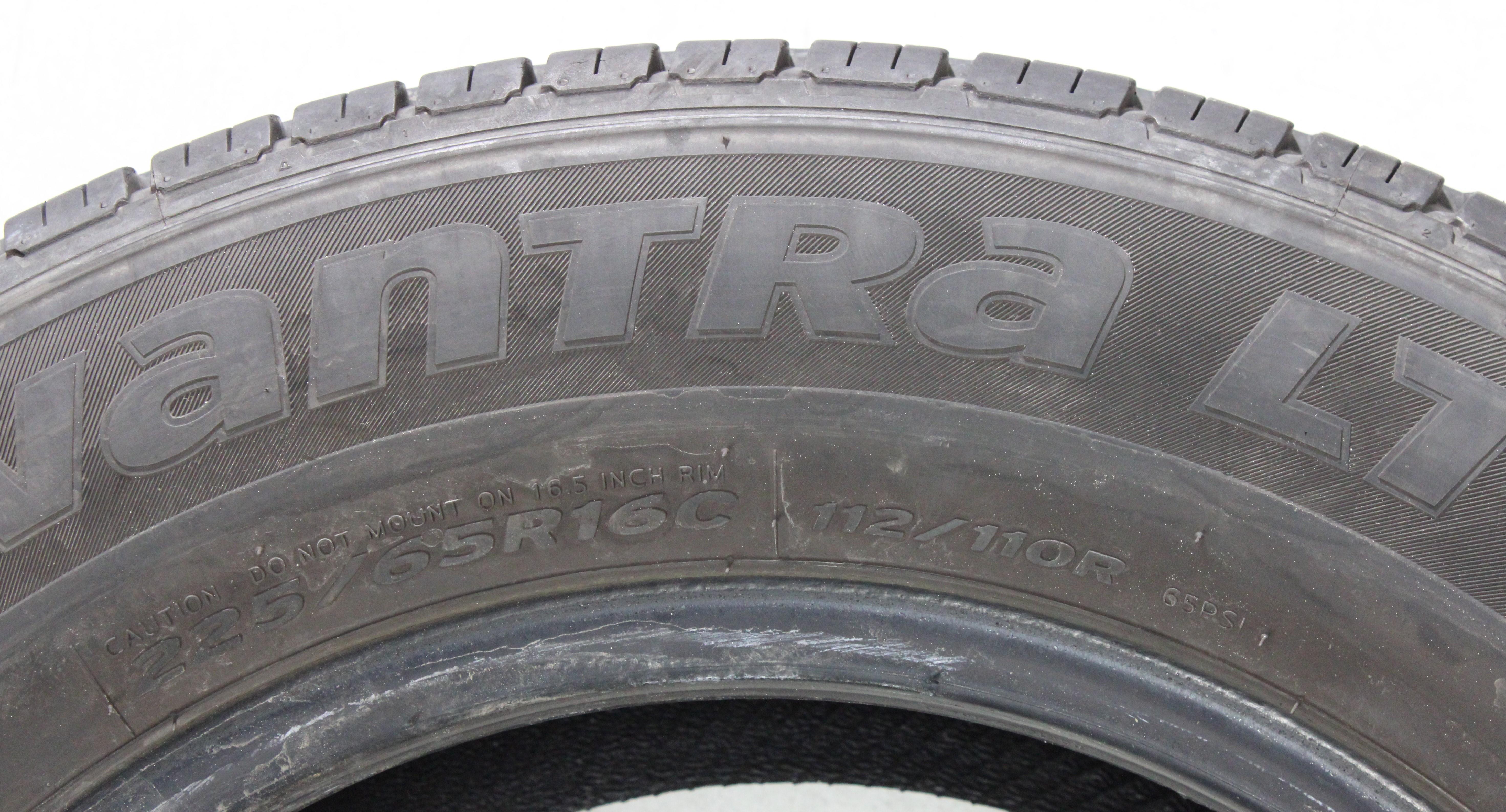1 x 225/65R16C 112/110R Sommerreifen Hankook Vantra LT 5mm 2021