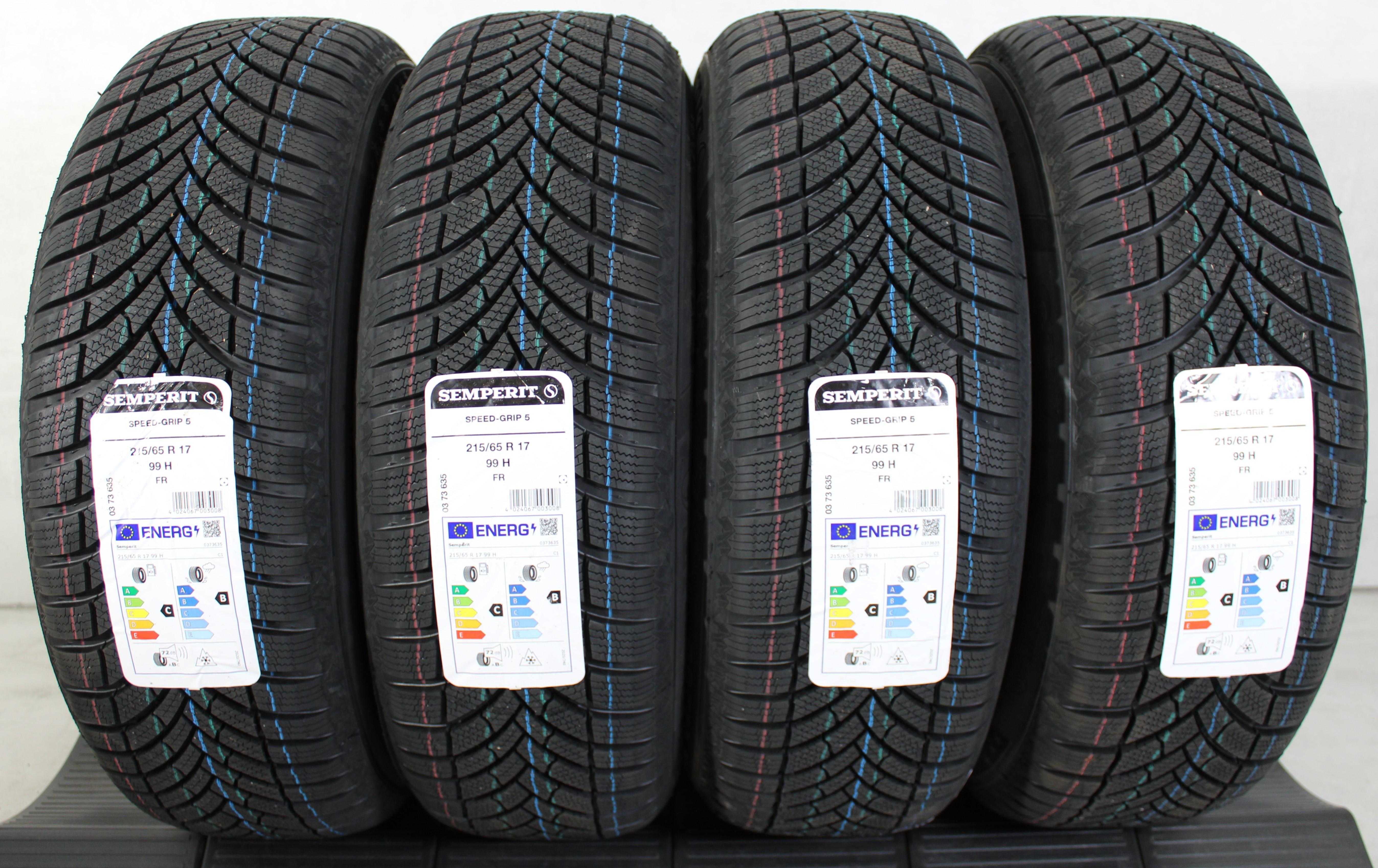 4 x 215/65R17 99H Winterreifen Semperit Speed-Grip 5 2024