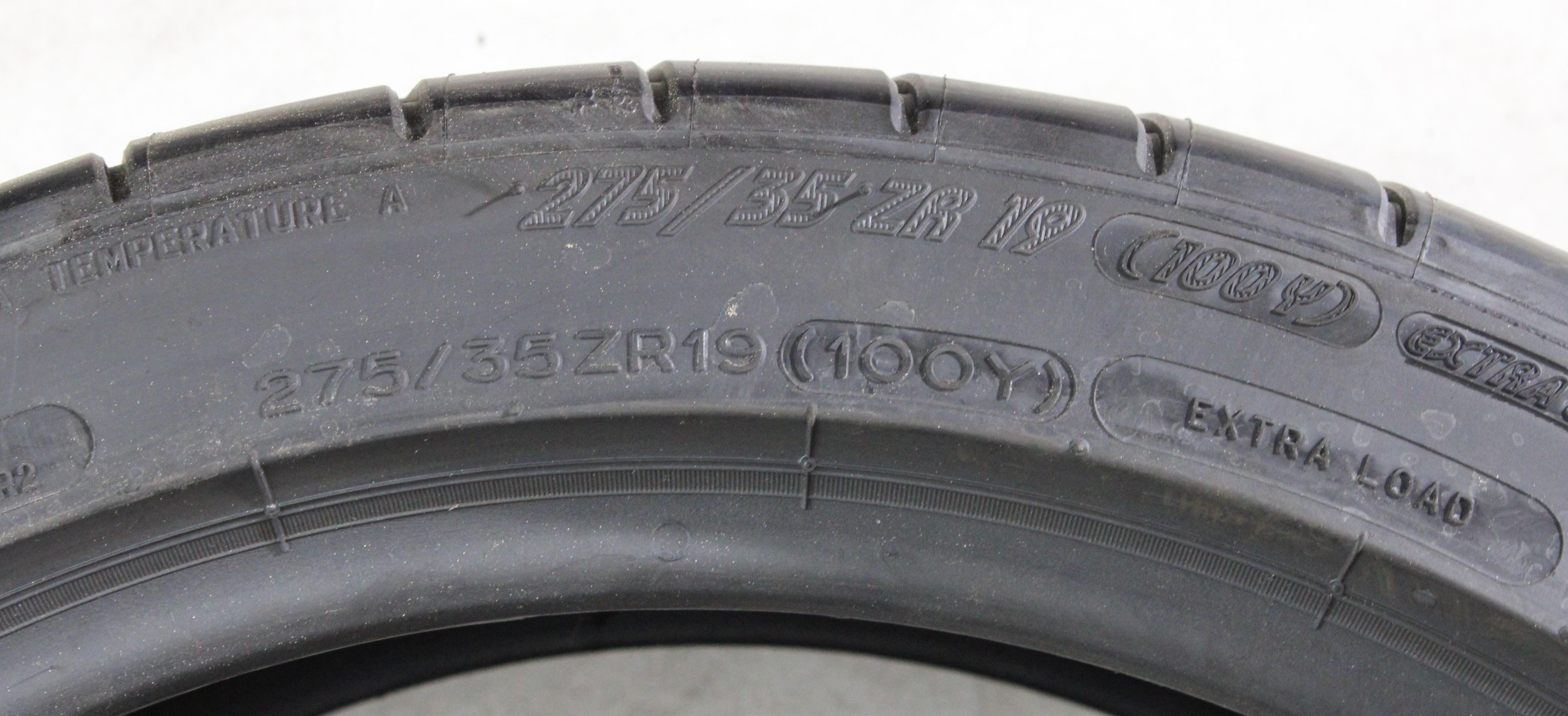 2 x 275/35R19 100Y Sommerreifen Michelin Pilot Super Sport * NEU 2023 XL