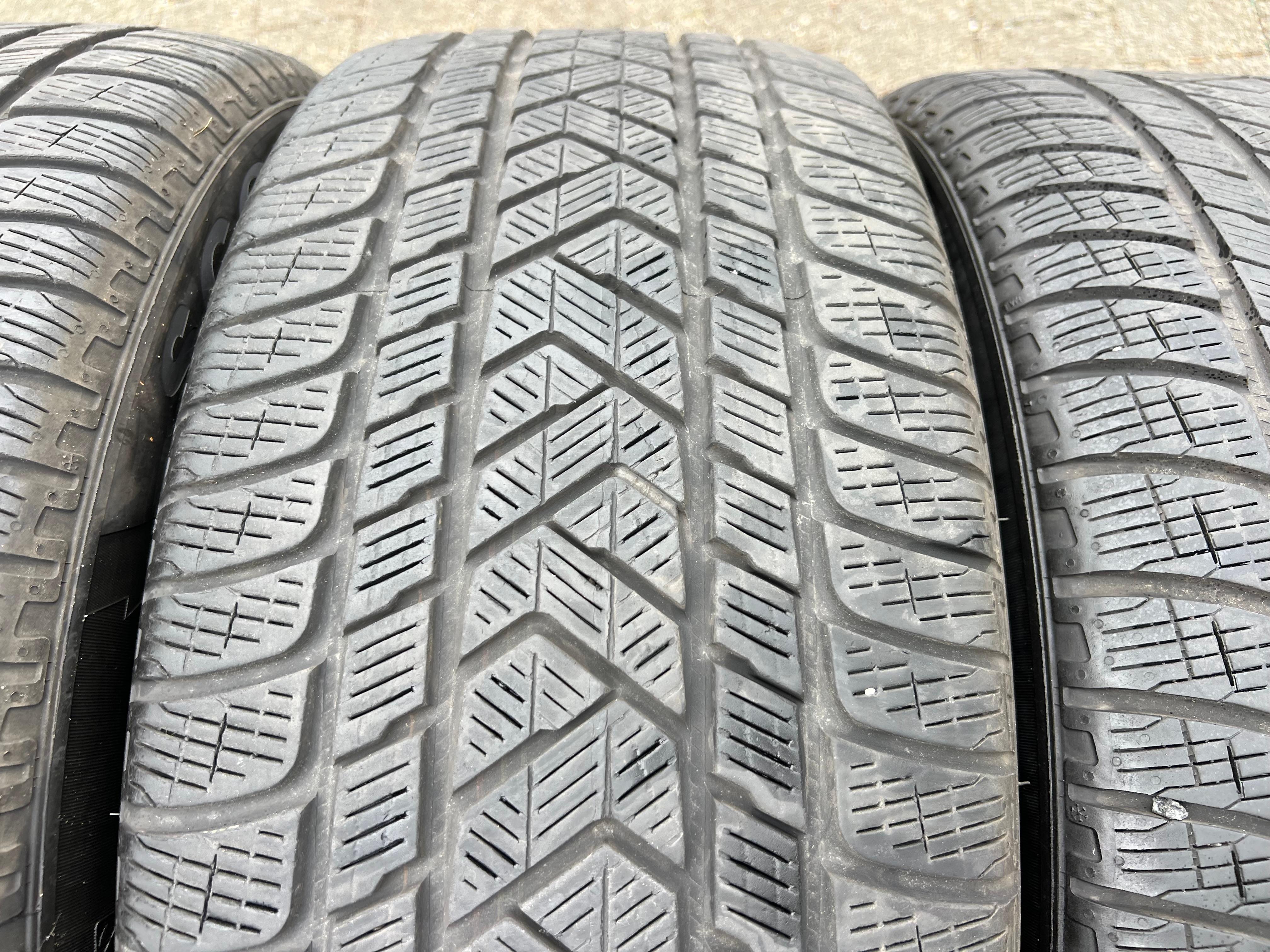 4 ORIGINELE 20" LICHTMETALEN WINTERWIELEN PORSCHE MACAN 265/45R20 104V 295/40R20 106V BANDENDRUKCONTROLESYSTEEM