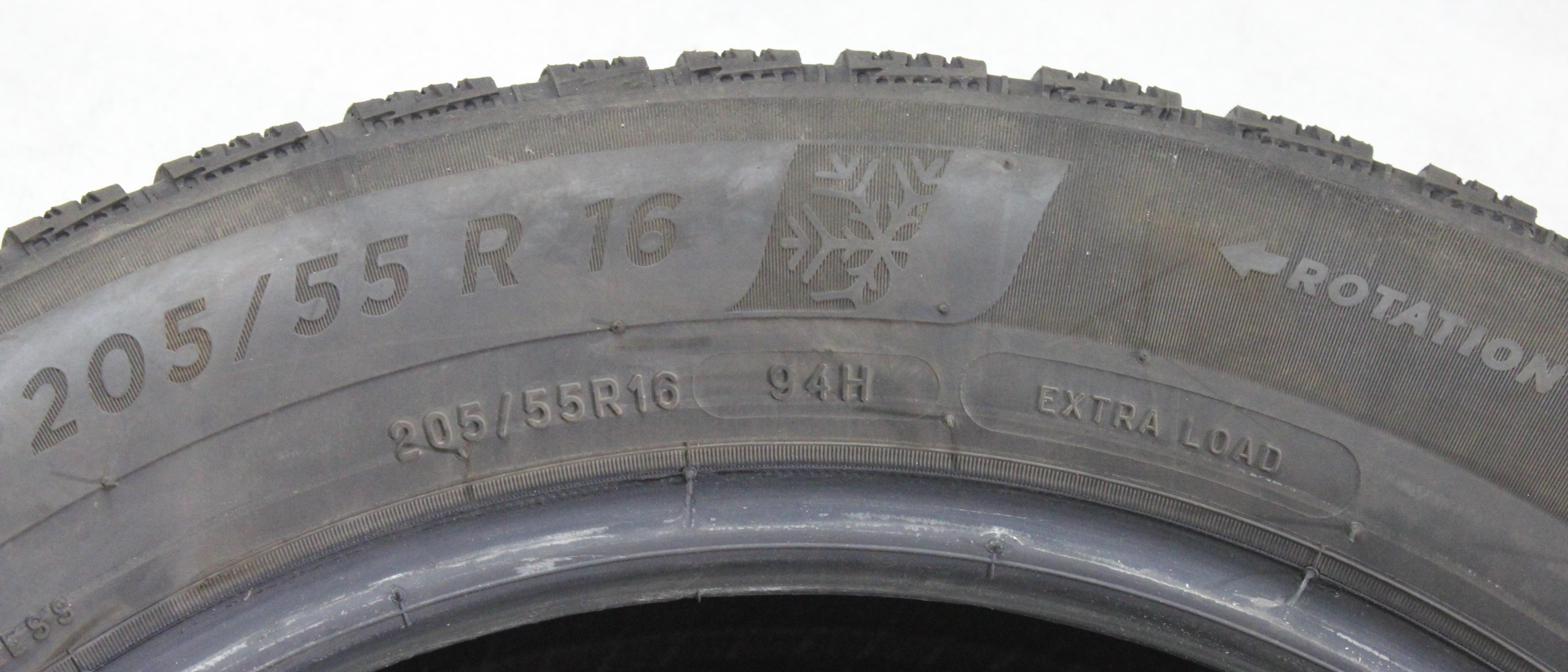2 x 205/55R16 94H Winterreifen Michelin Alpin 6 4,5mm 2021 XL