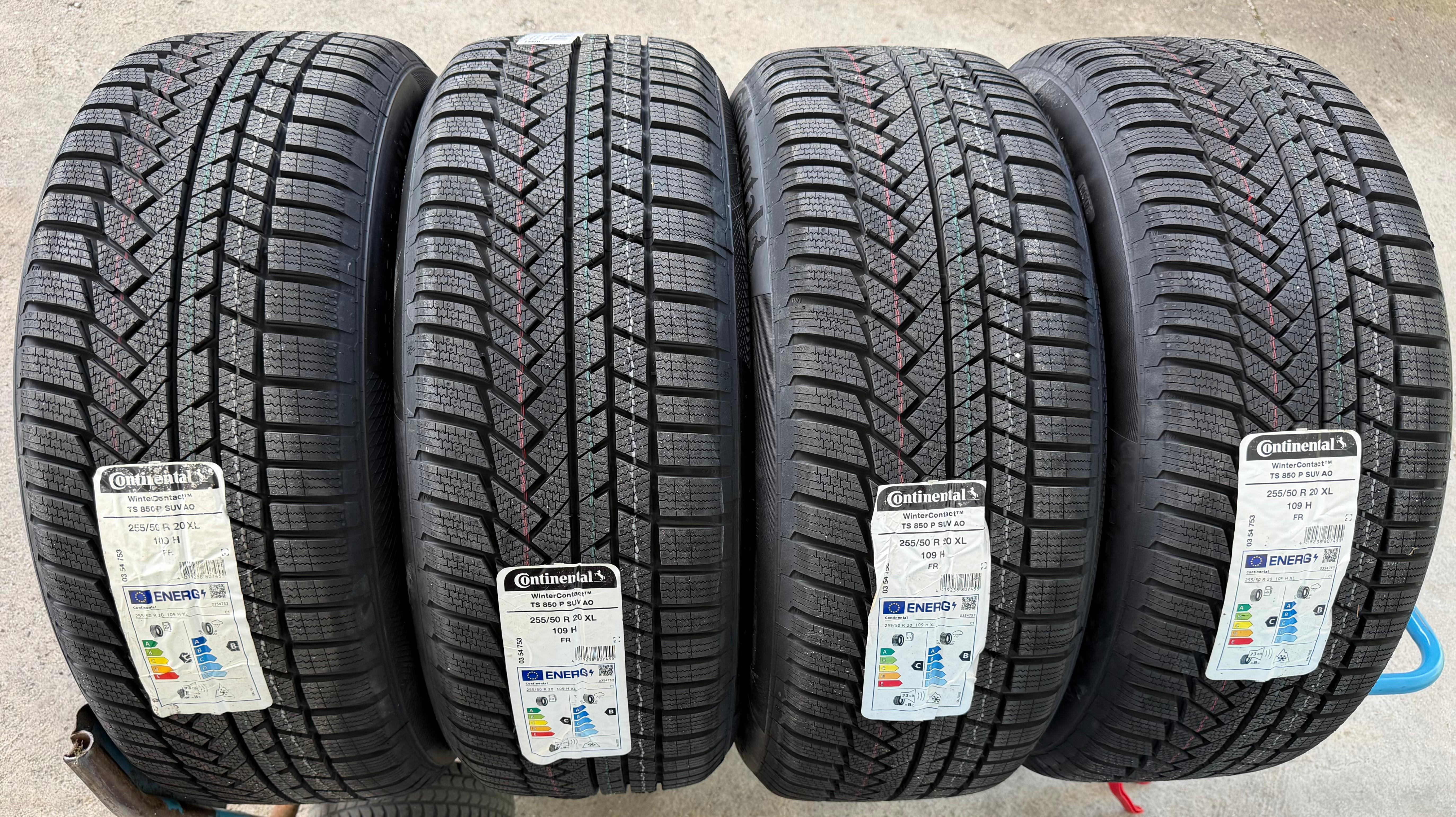 4 Original 20" Alu Winterräder Audi Q8 GE E-Tron 4KE601025N 255/50R20 109H Continental NEU