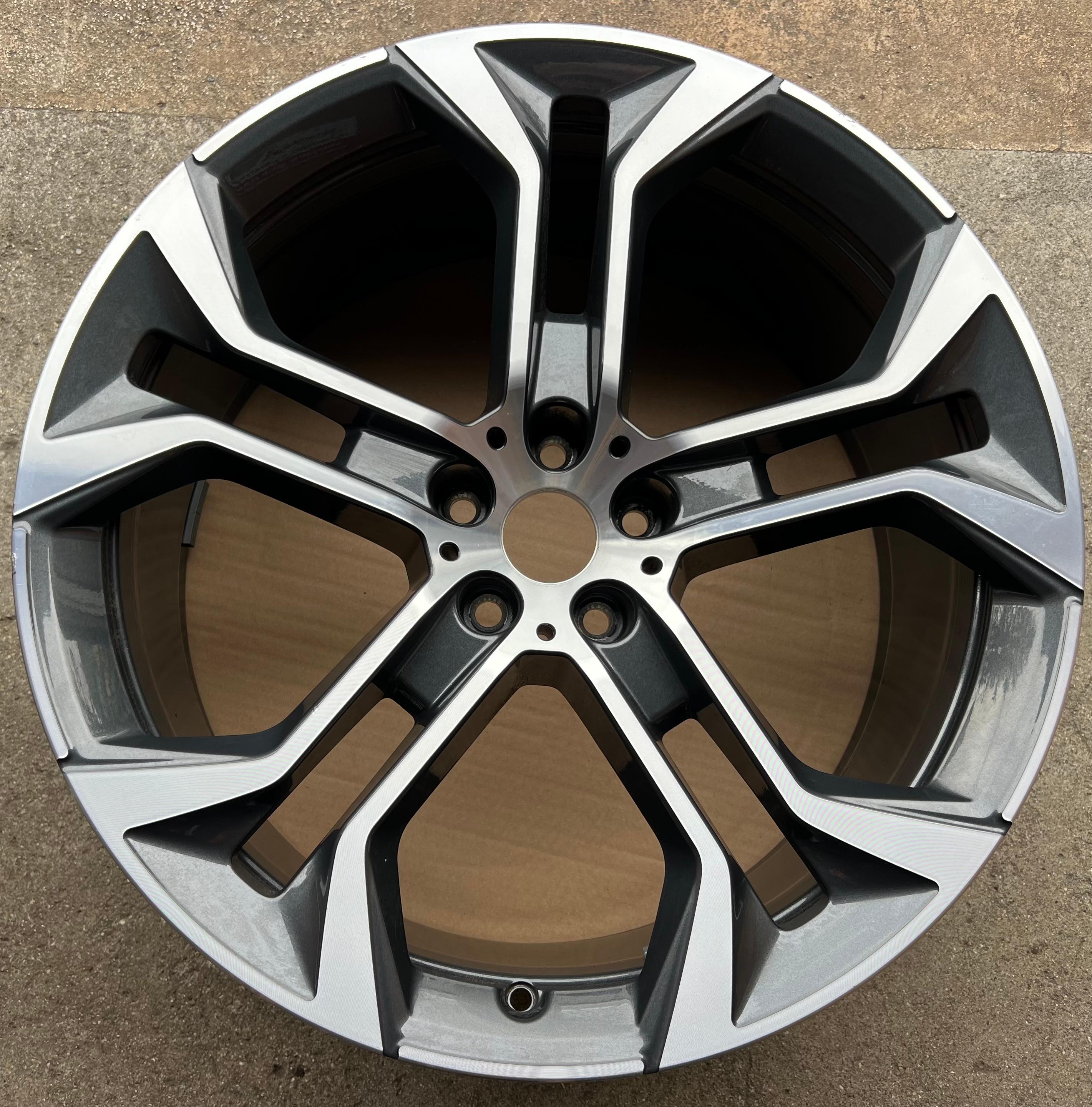 1 X ORIGINAL 21" ALUFELGE BMW X5 G05 X6 G06 6885459 STYLING 744 9,5x21 ET37