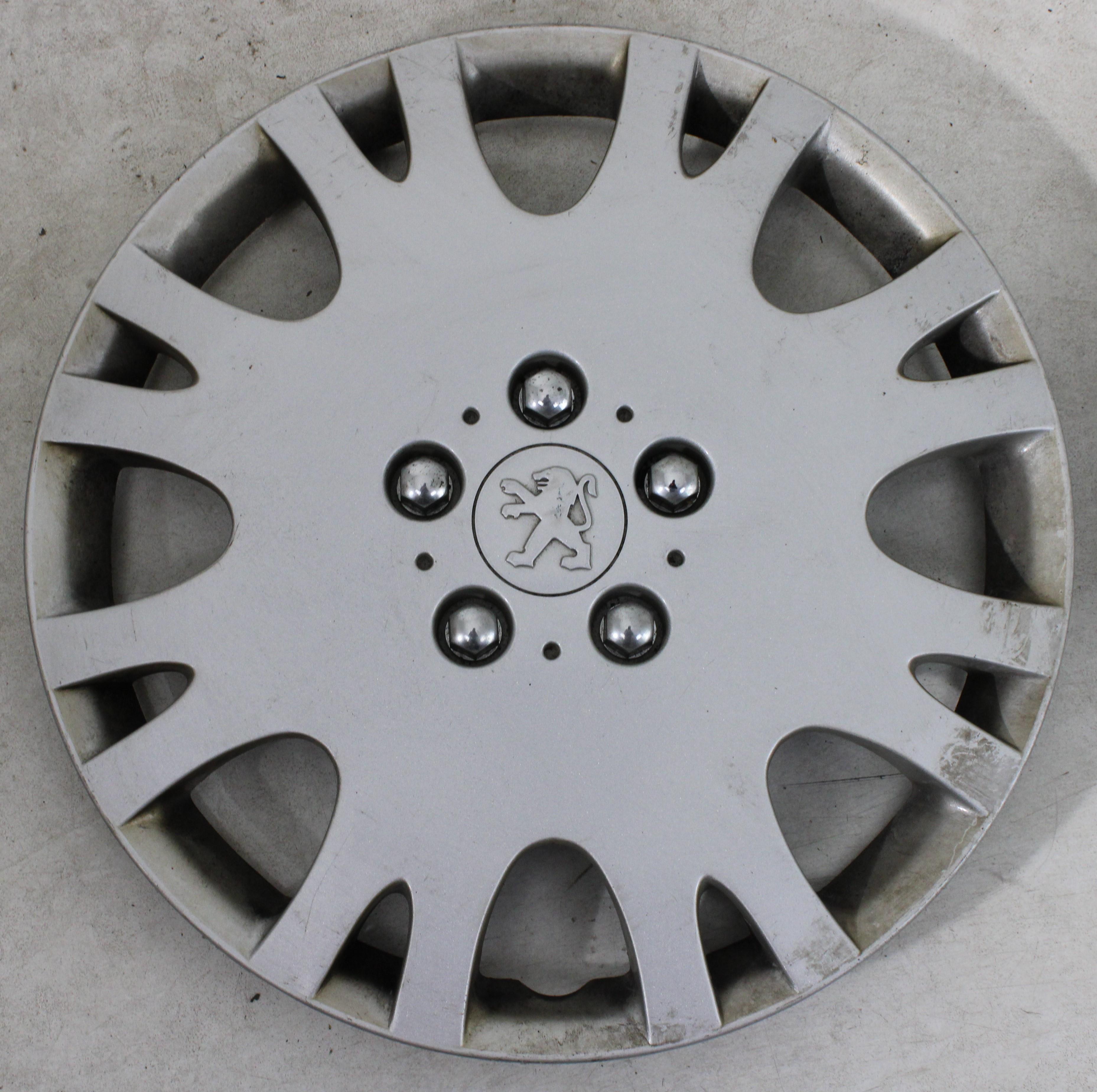 1 X ORIGINAL 16" RADKAPPE PEUGEOT 307 308 407 508 607 807 9606PX FREIHAUS