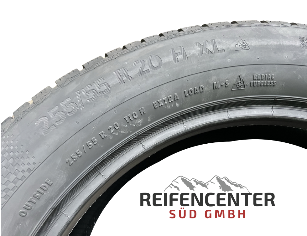 4 x 255/55R20 110H Winterreifen Continental Winter Contact TS860S Runflat 2022 *