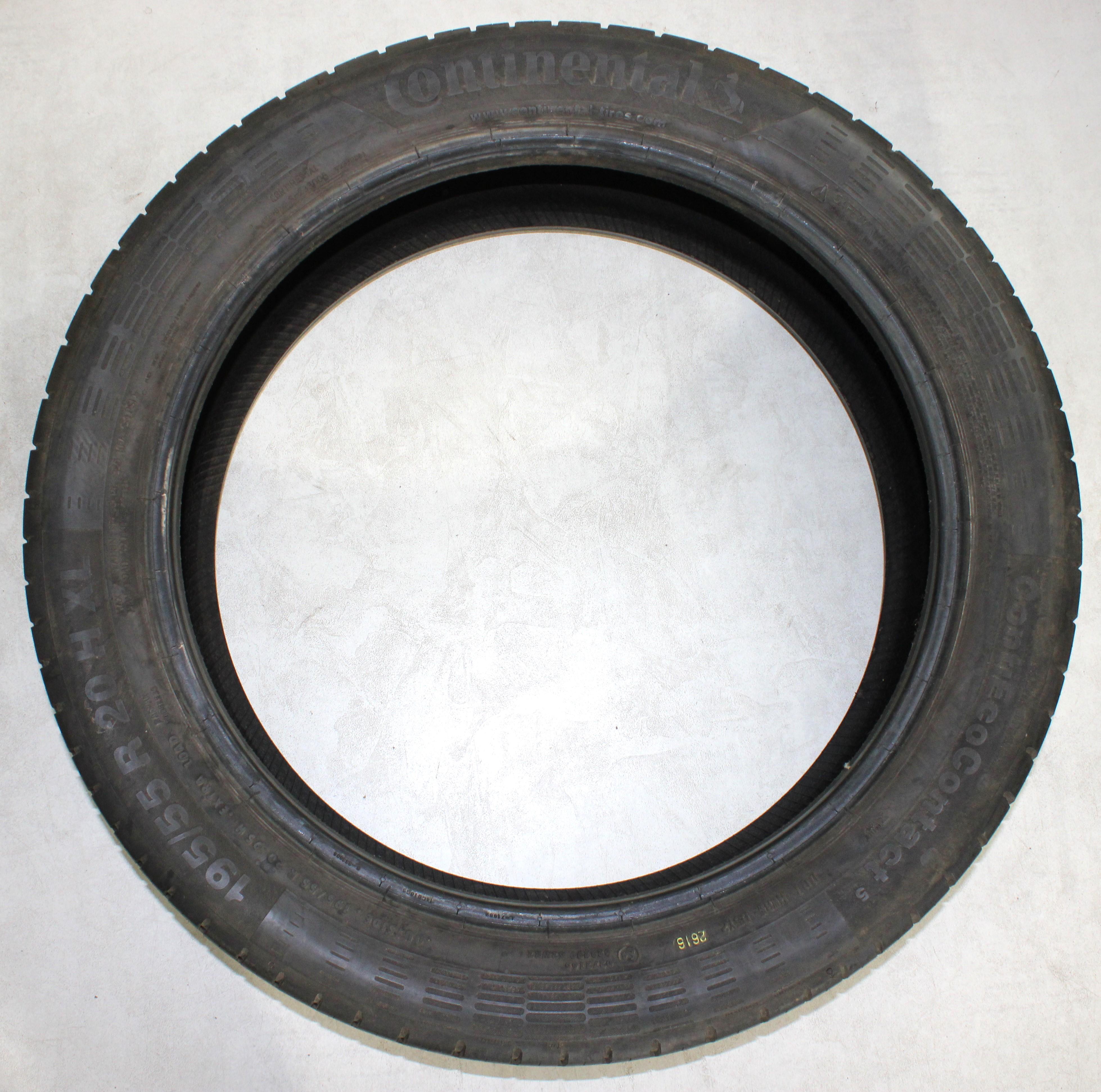 2 x 195/55R20 95H Sommerreifen Continental Eco Contact 5 5,5-6mm 2016