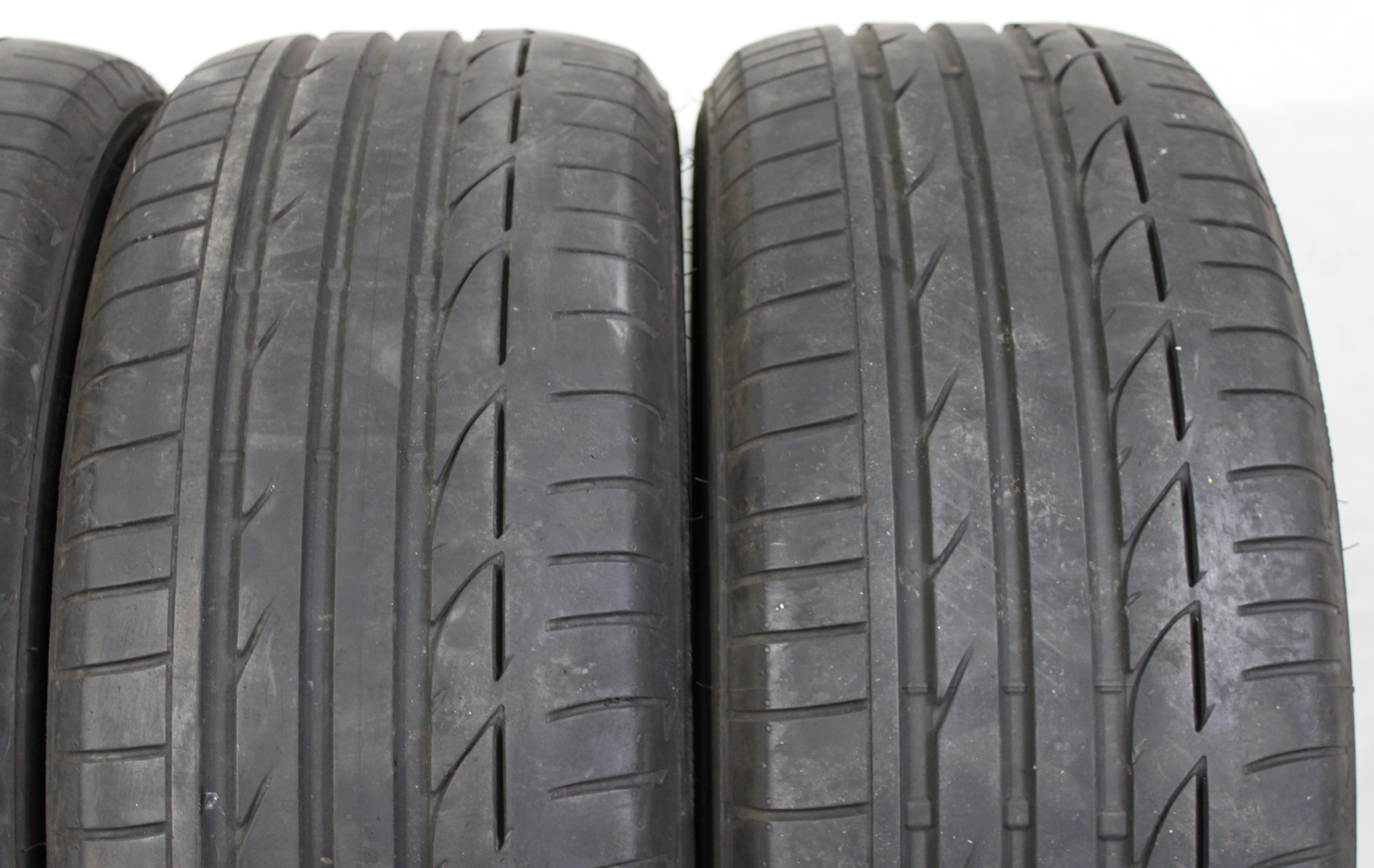 4 x 225/50R17 98W Sommerreifen Bridgestone Potenza S001 Runflat 5,5mm 2016 *