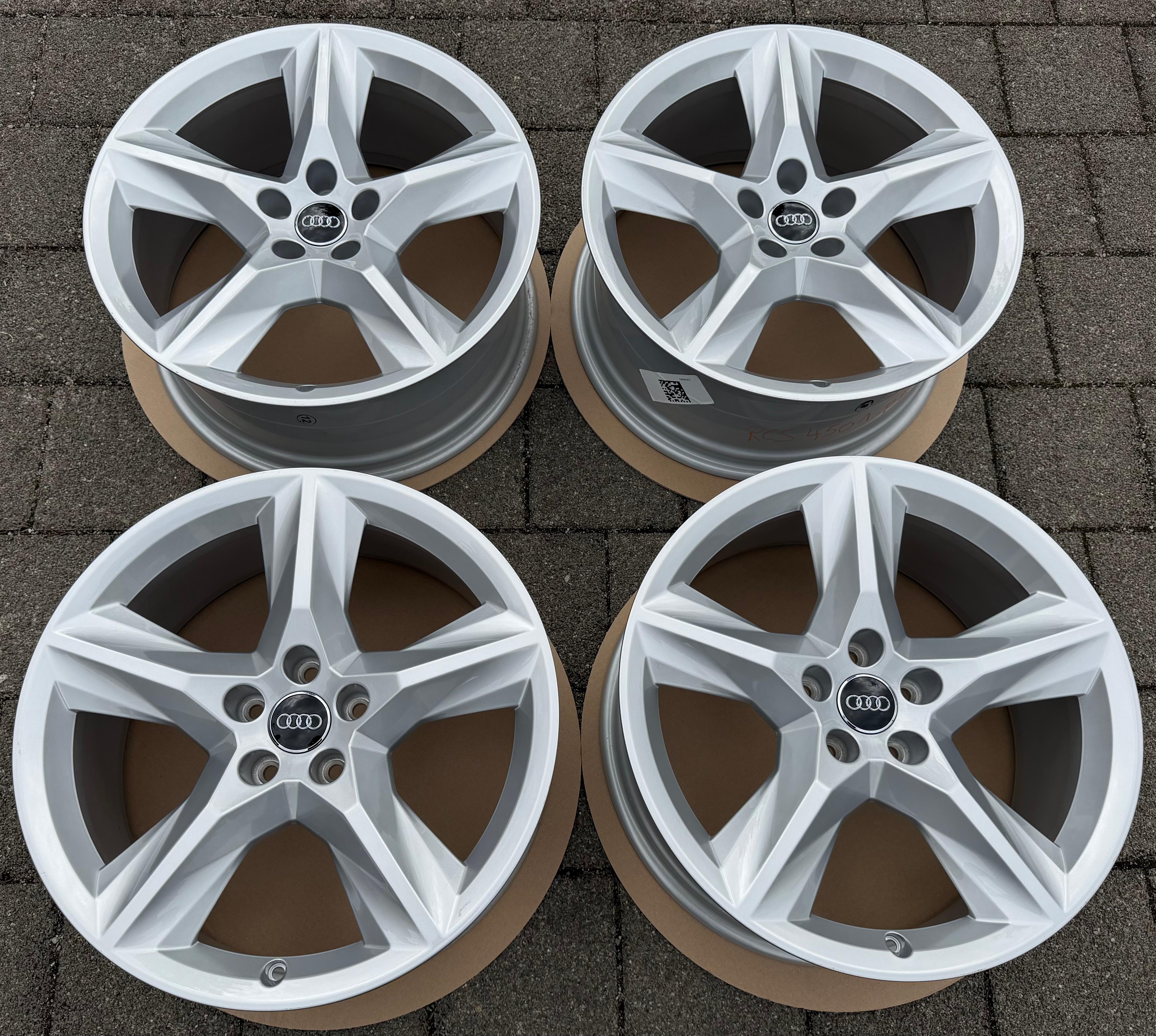 4 ORIGINAL 19" ALUFELGEN AUDI Q7 4M 4M0601025AC 8,5x19 ET28 FREIHAUS