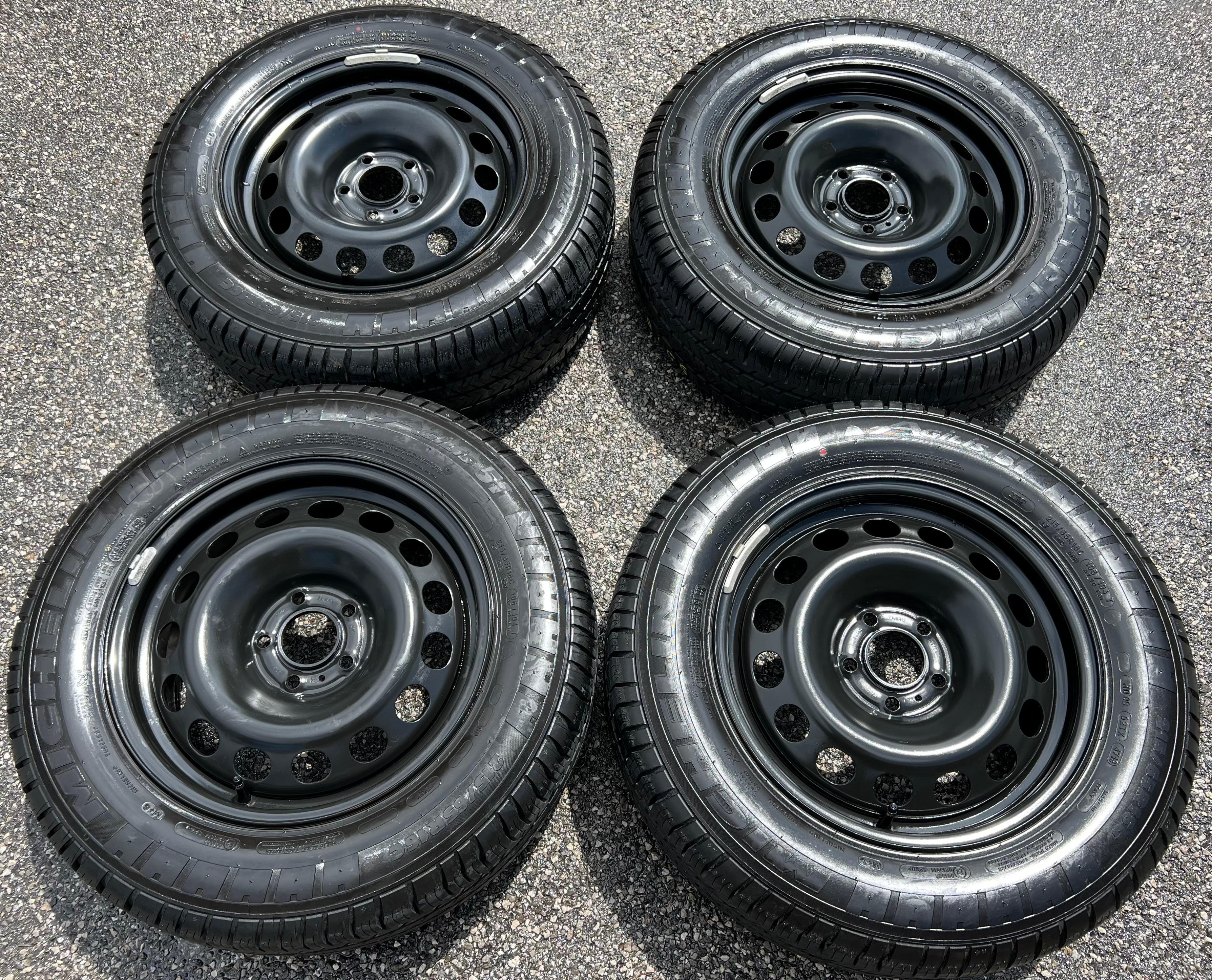 4 ZOMERWIELEN CITROEN JUMPY OPEL ZAFIRA LIFE TOYOTA PROACE OPEL VIVARO 215/65R16C 106/104T