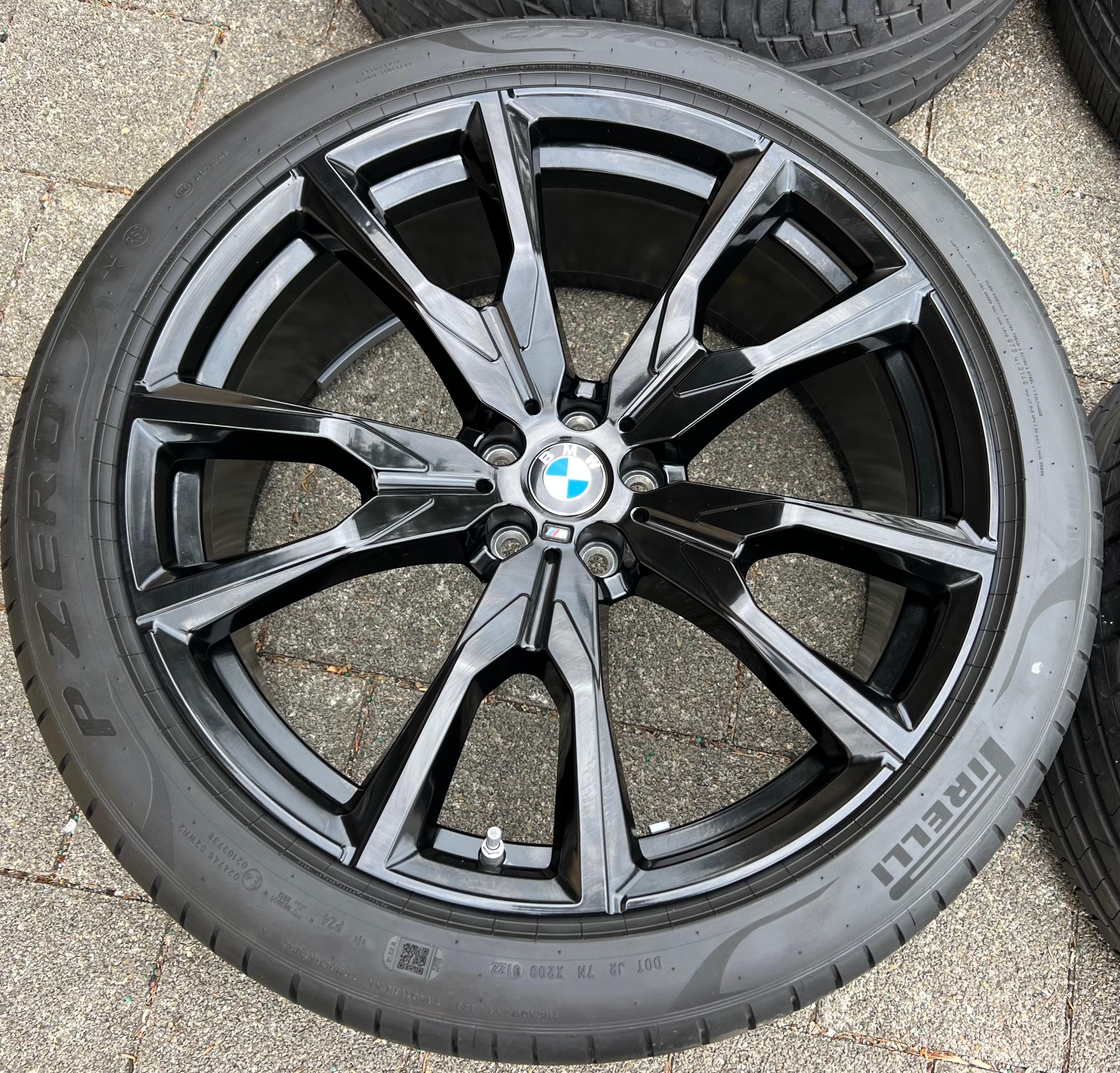 4 ORIGINELE 22" ALU SOMMER-VELGEN BMW X7 G07 STYLING 755M 275/40R22 315/35R22 RDKS