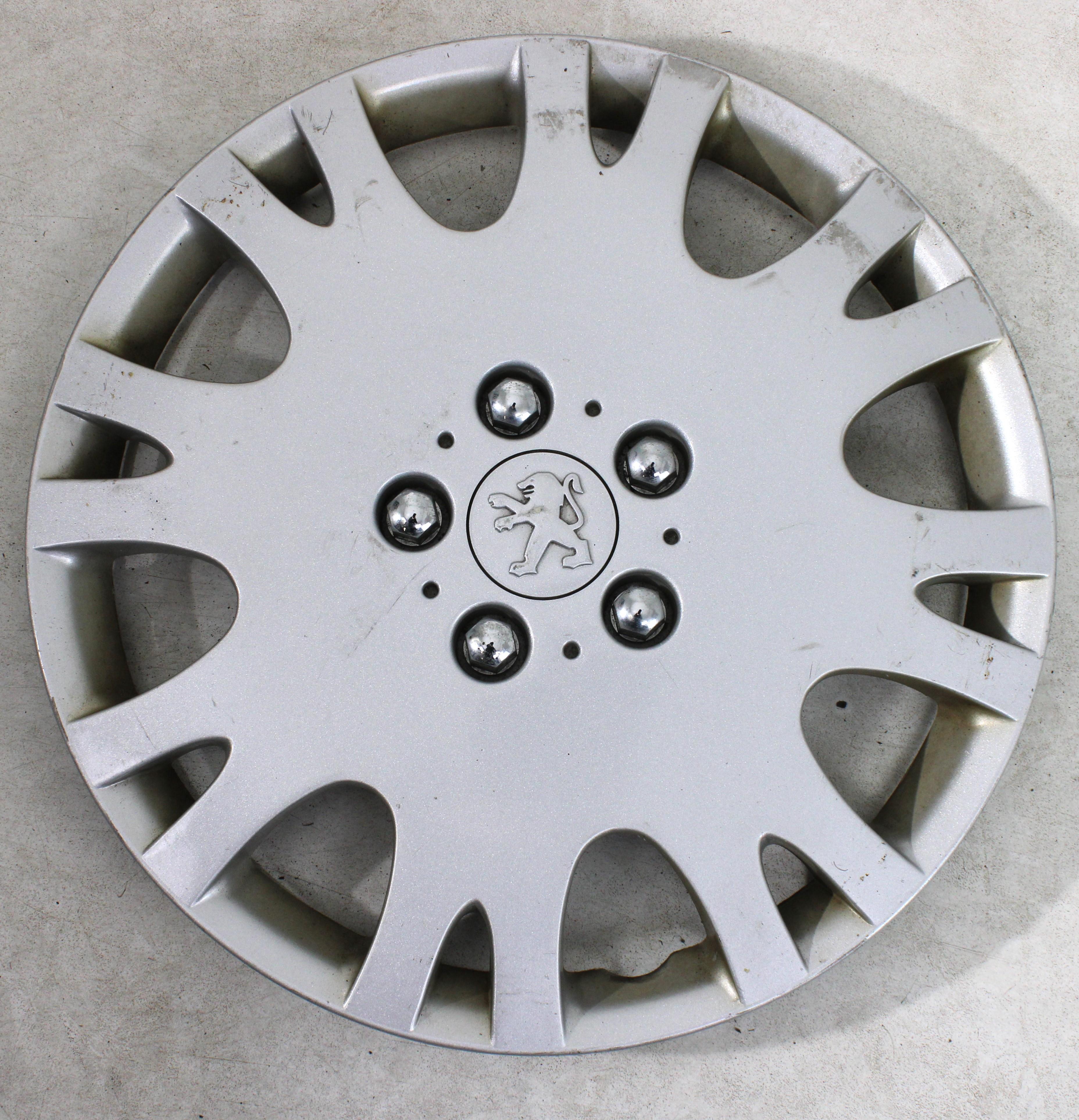 1 X ORIGINAL 16" RADKAPPE PEUGEOT 208 307 308 508 608 607 9606PX FREIHAUS