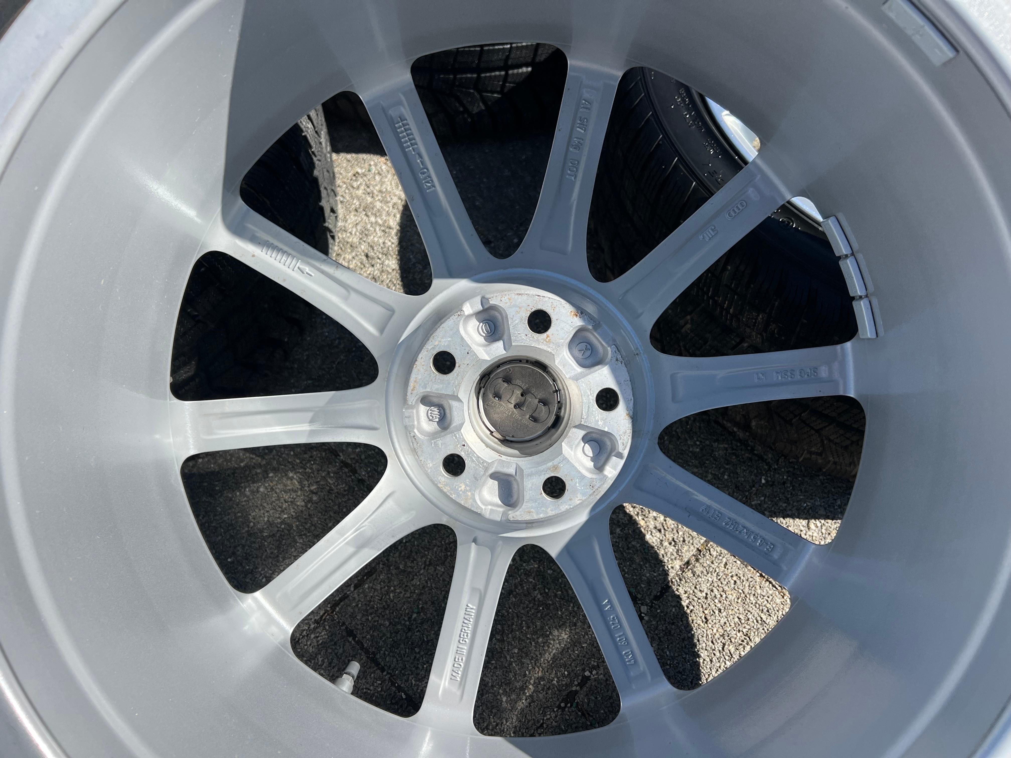 4 ORIGINAL 21" ALU WINTERRÄDER AUDI RS6 AVANT 4K C8 RS7 F2 4K 4K0601025AA FREIHAUS