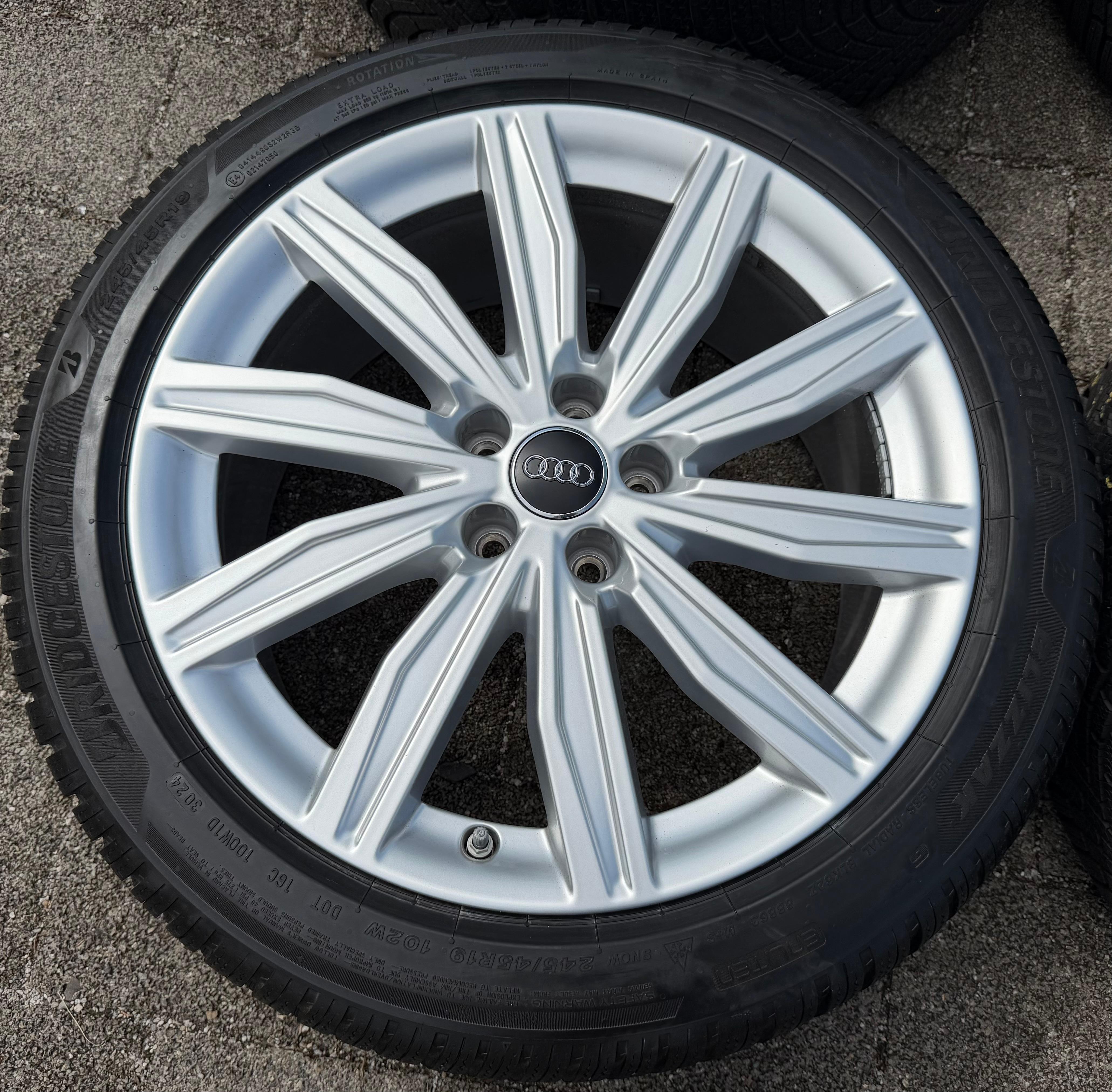 4 ORIGINAL 19" ALU WINTERRÄDER AUDI A6 S6 C8 4K 4K0601025M 245/45R19 102W 2024 FREIHAUS