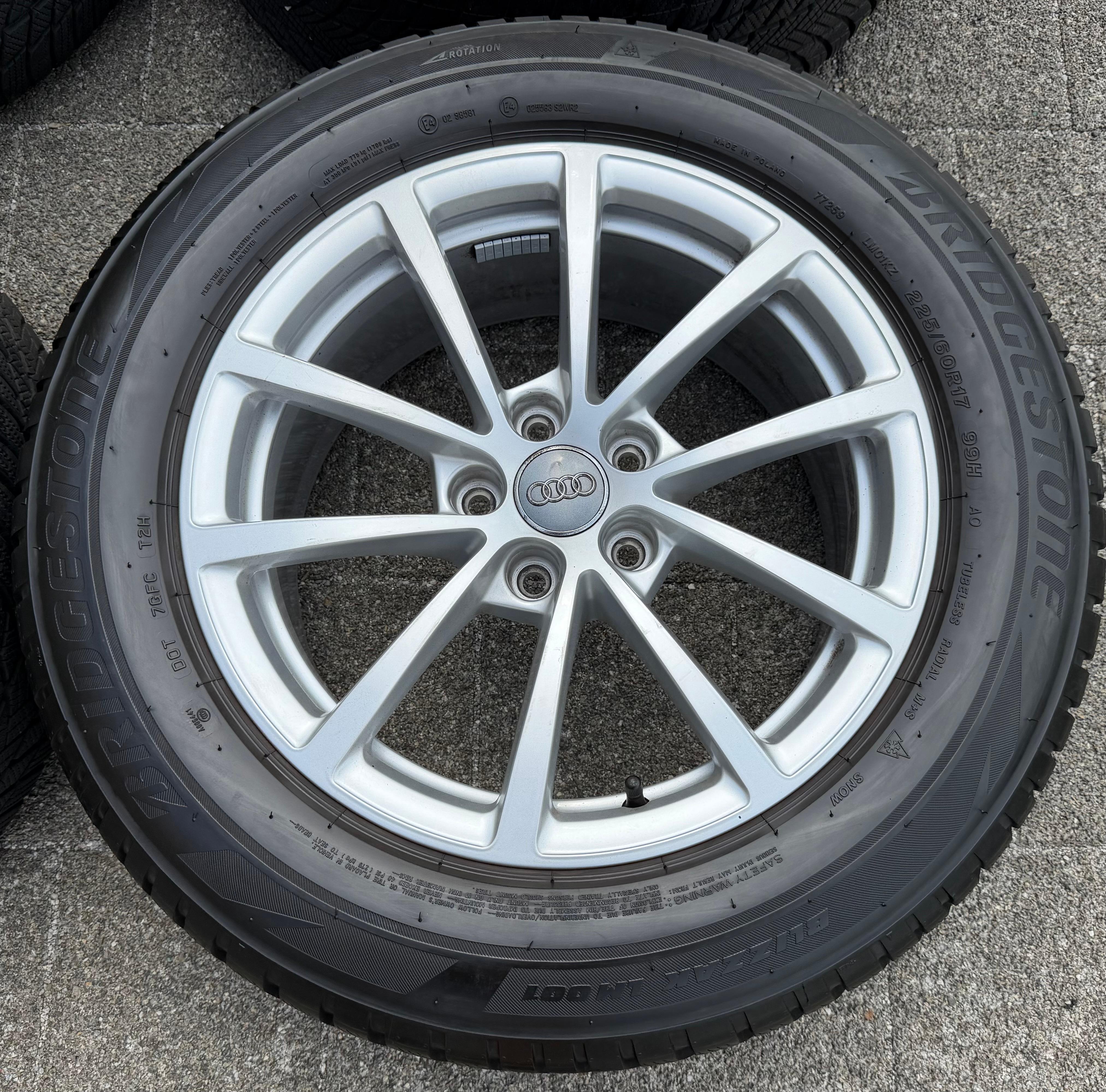 4 CERCHI IN LEGA ORIGINALI DA 17" PER AUDI A6 + AVANT 4K F2 C8 4K0601025 7,5x17 ET36