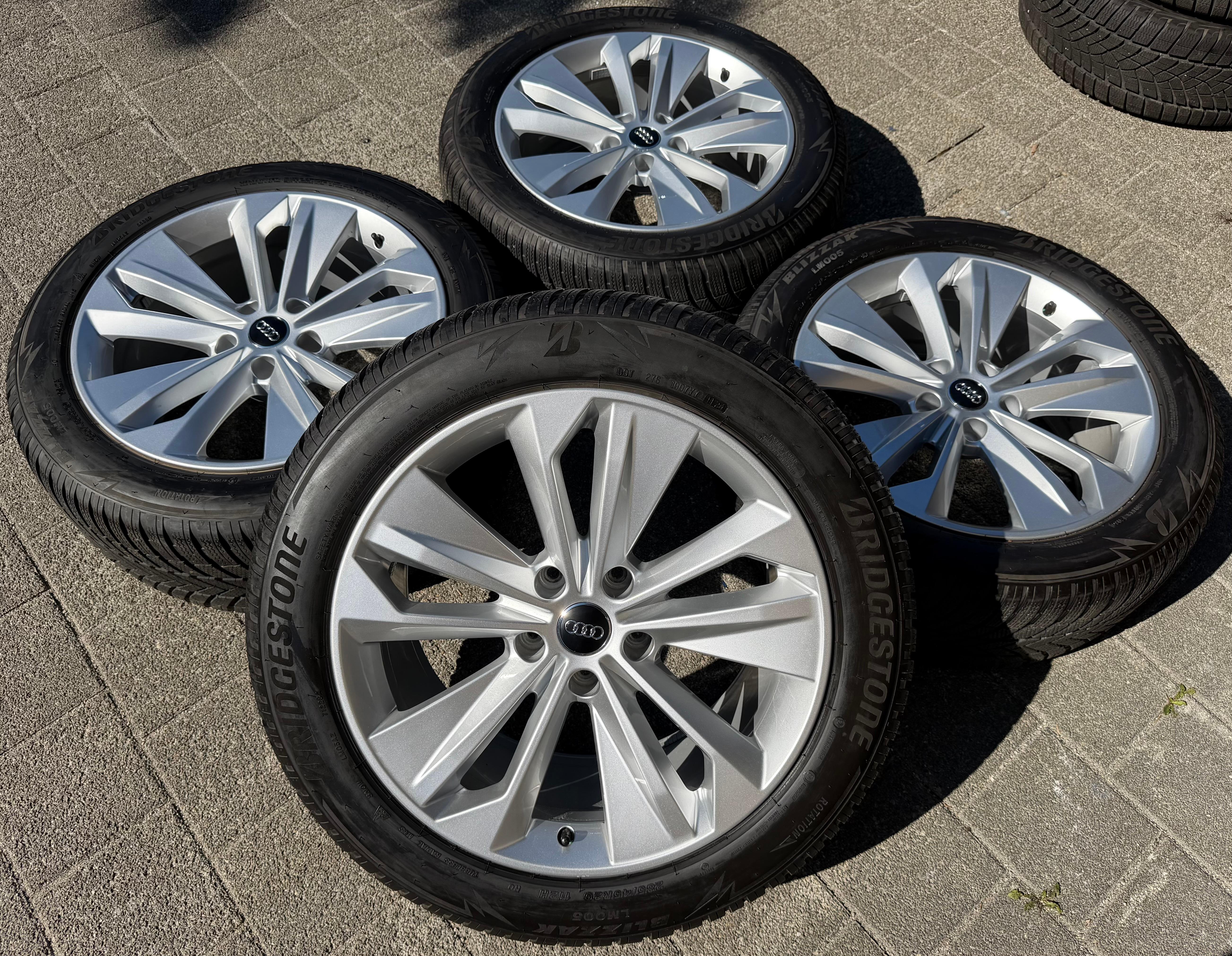 4 ORIGINAL ALU 20" WINTERRÄDER AUDI Q6 SQ6 E-TRON GF 255/50R20 109H 285/45R20 112H