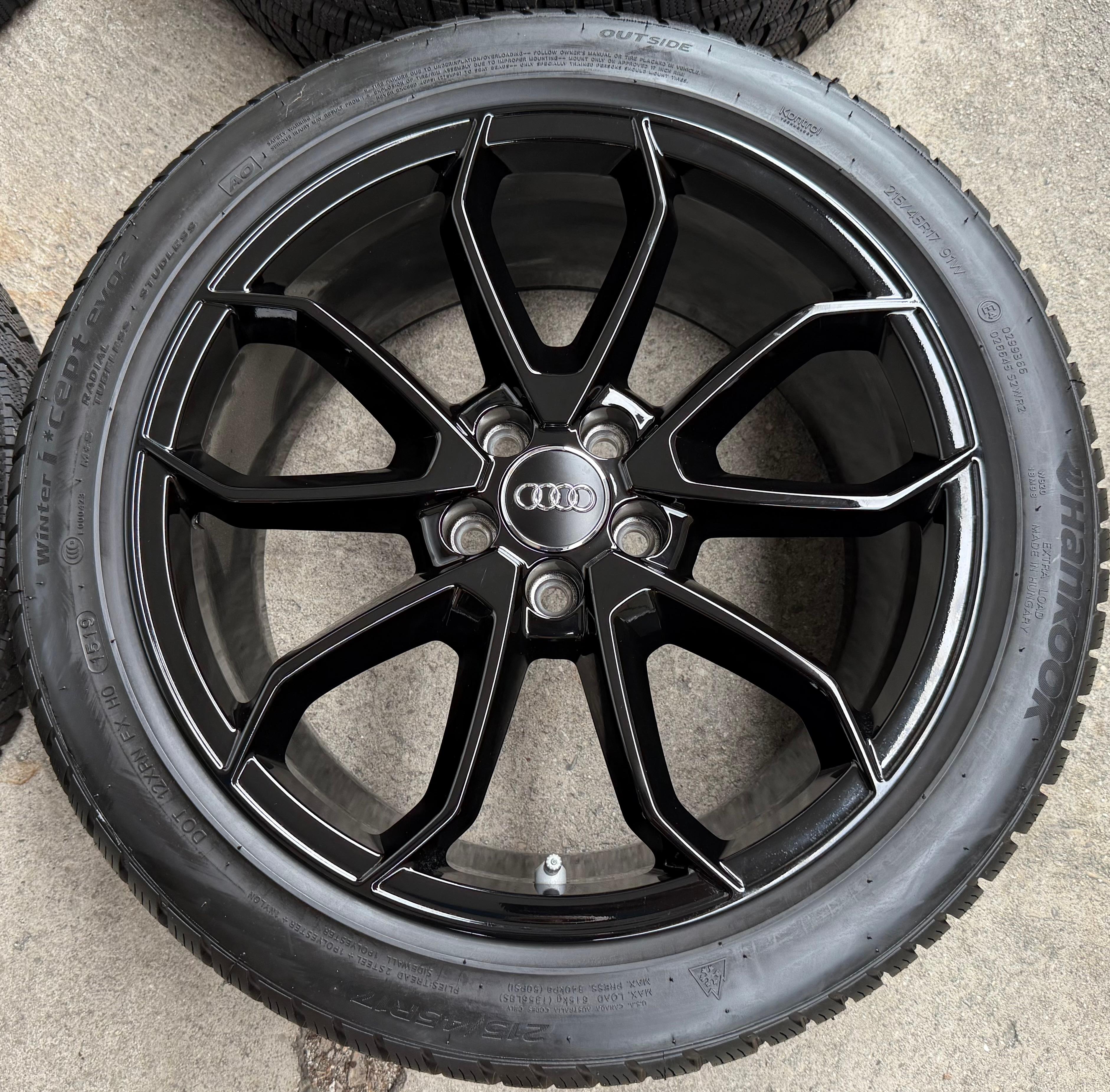 4 Original 17" Alu Winterräder Audi A1 S1 GB 82A071497A 215/45R17 91W Hankook