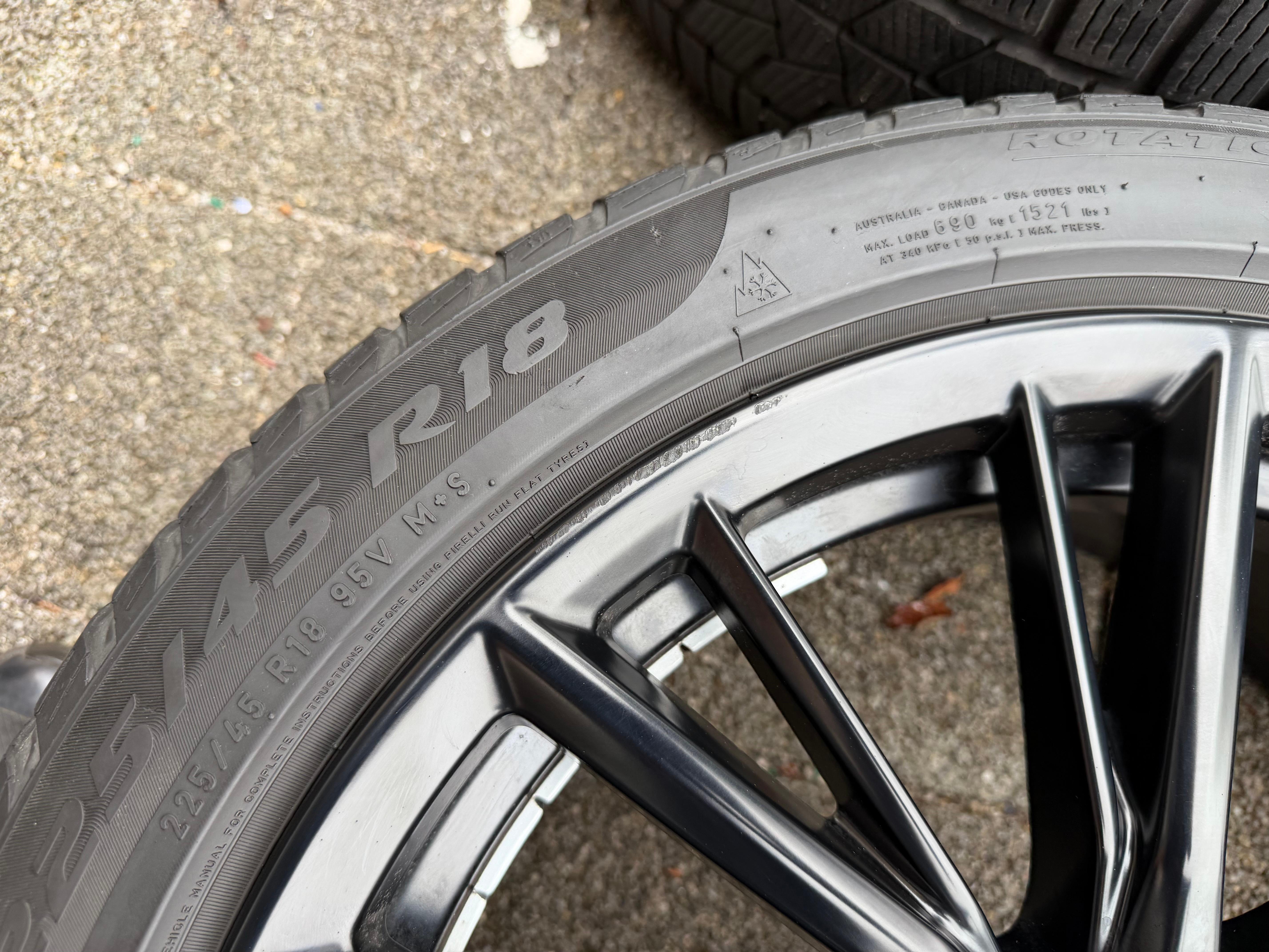4 Original 18" Alu Winterräder BMW 3ER Reihe G20 G21 4ER G22 G23 2ER G42 M796 RDKS