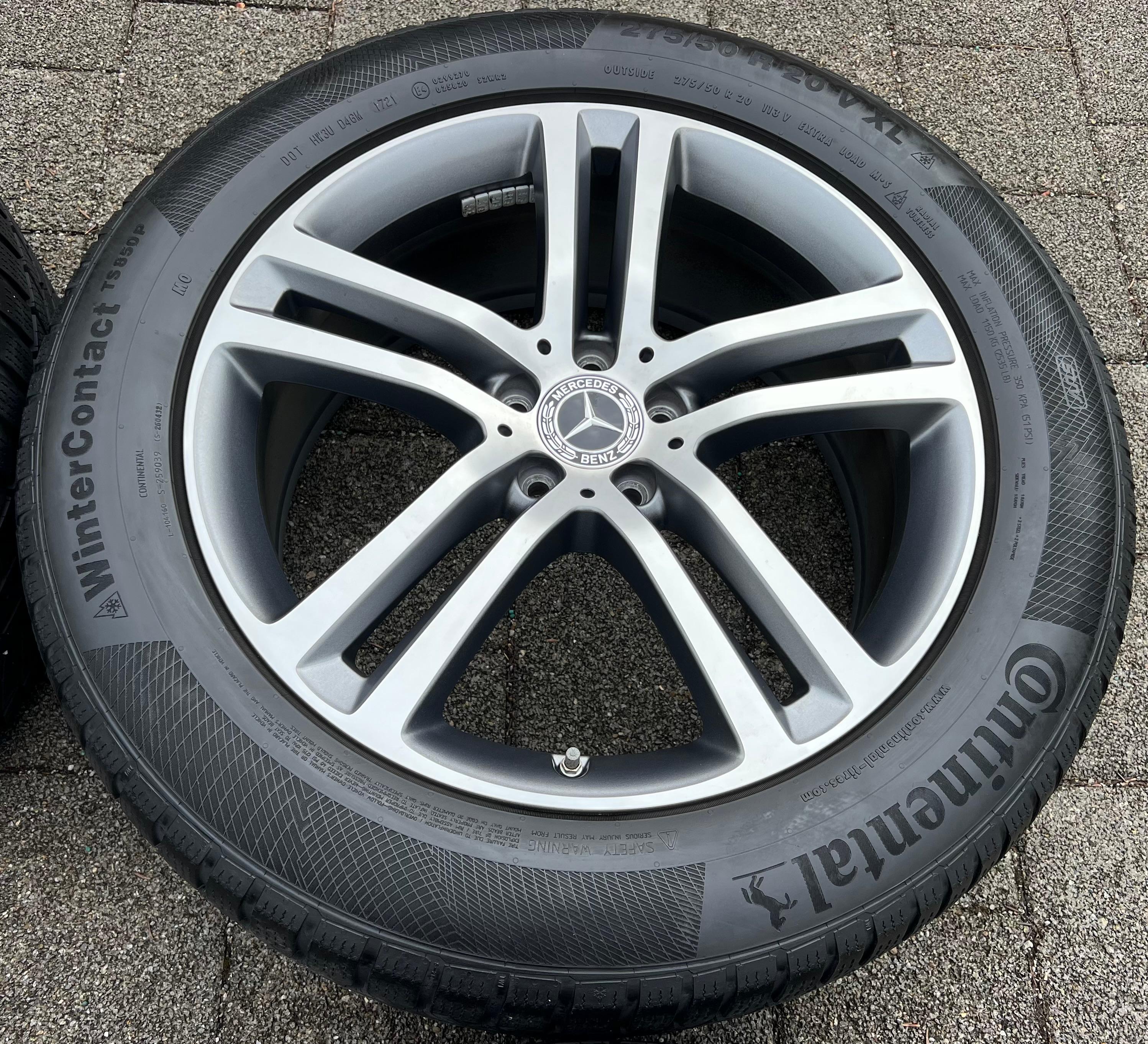 4 CERCHI IN LEGA ORIGINALI DA 20" MERCEDES GLE V167 COUPÉ C167 A1674012400 A1674012500 CONSEGNA GRATUITA