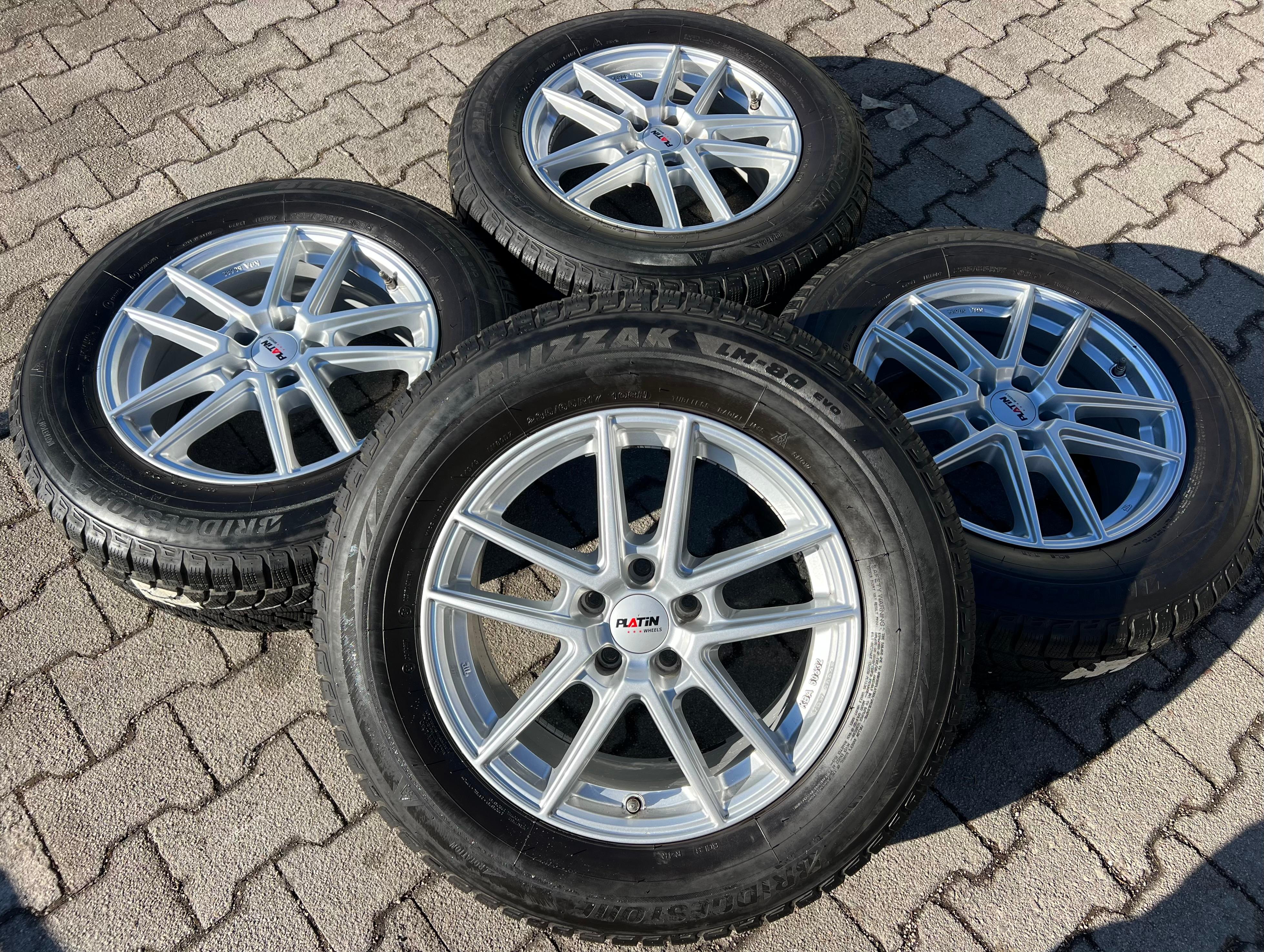 4 ALU WINTERRÄDER MERCEDES BENZ GLC KLASSE X204 235/65R17 108H RDKS FREIHAUS