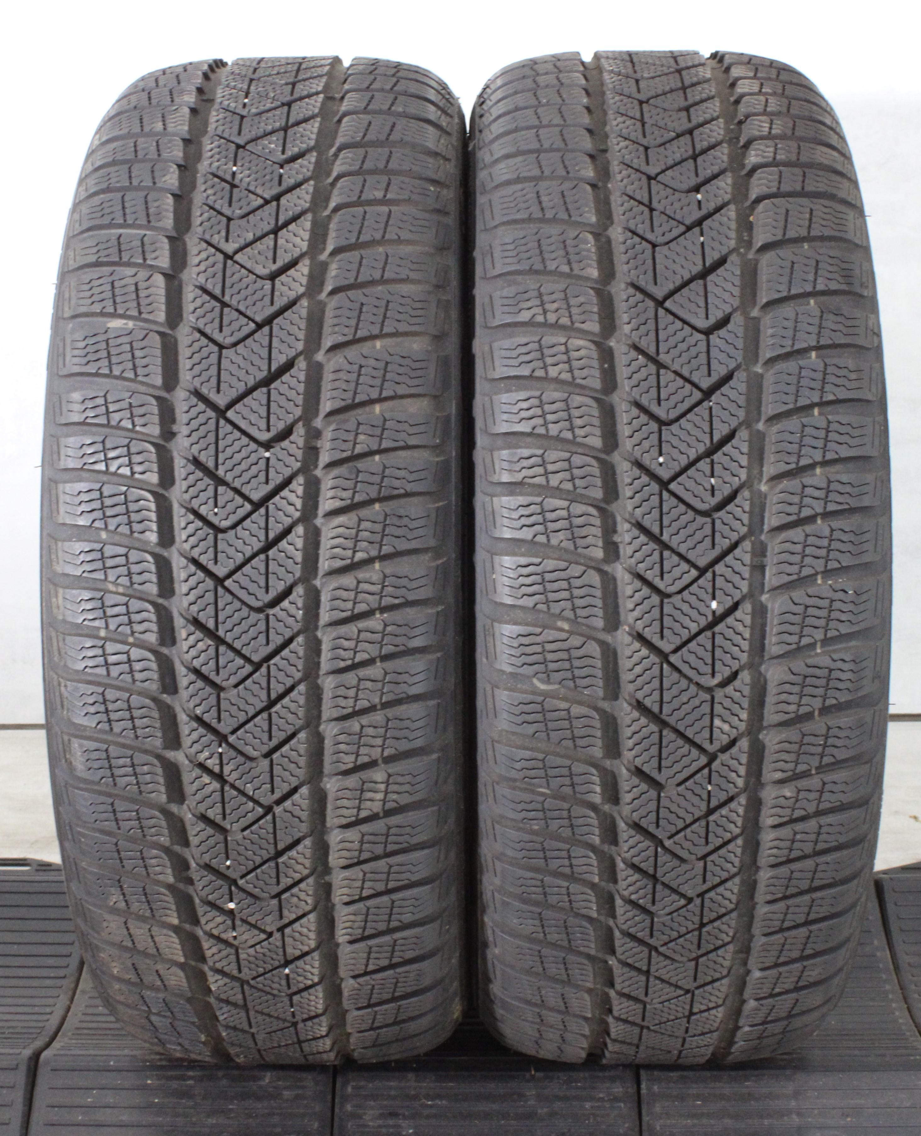 2 x 225/45R18 95H Winterreifen Pirelli Sottozero 3* Runflat 7mm 2017