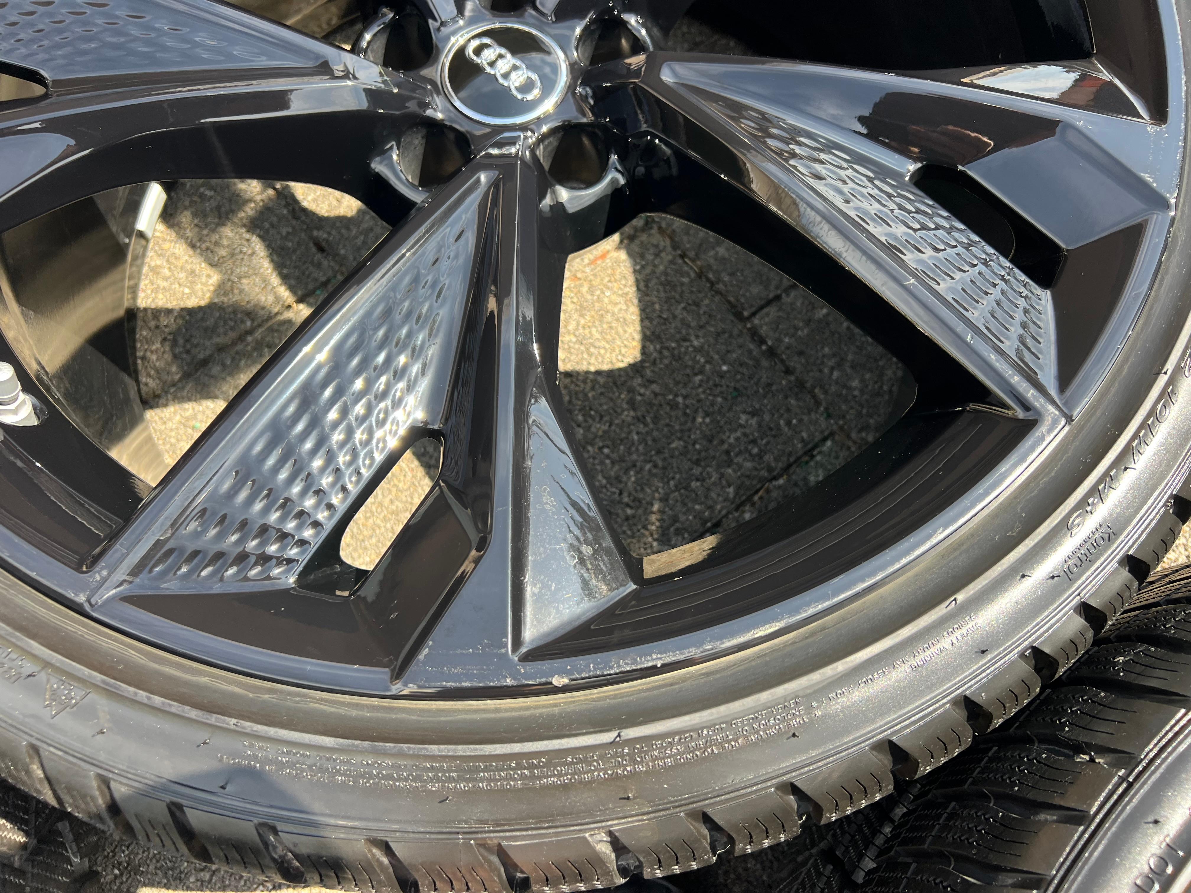 4 ORIGINAL 22" ALU WINTERRÄDER AUDI RS6 4K RS7 4K0601025DG 285/30R22 101W HANKOOK