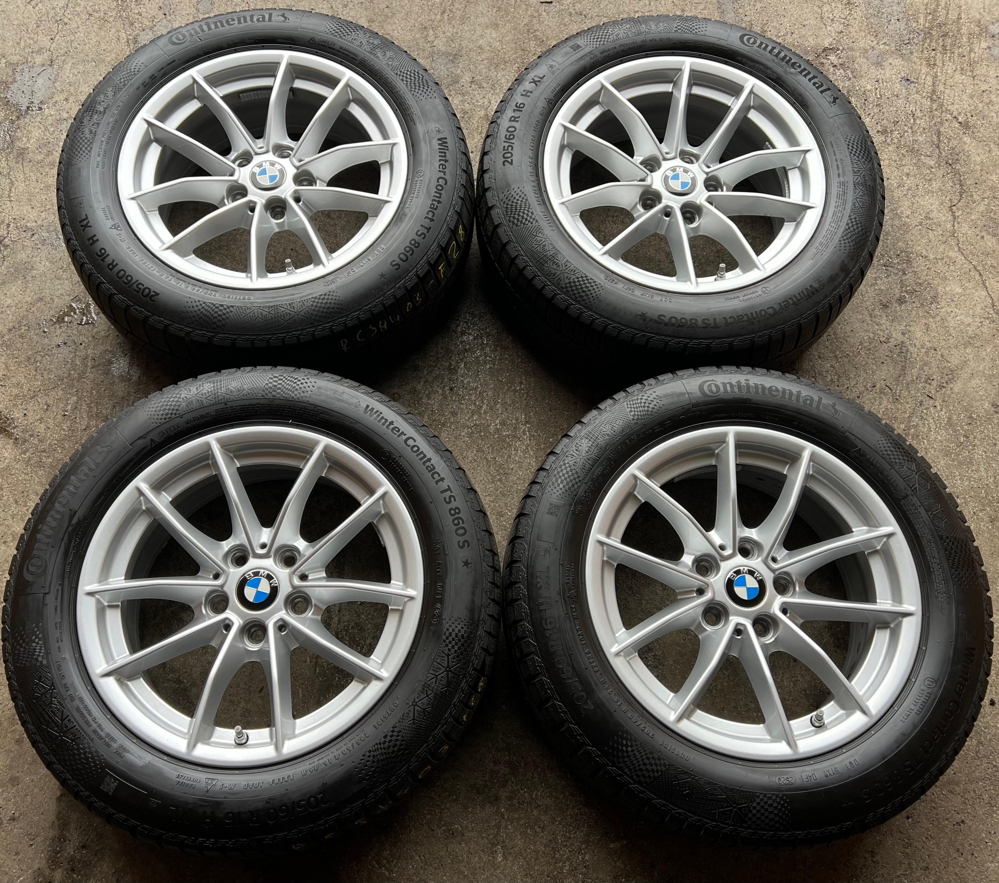 4 RUOTE ORIGINALI IN ALLUMINIO 16" BMW 3-SERIES G20 G21 STYLING 774 TPMS 6,5x16 ET22 TOP