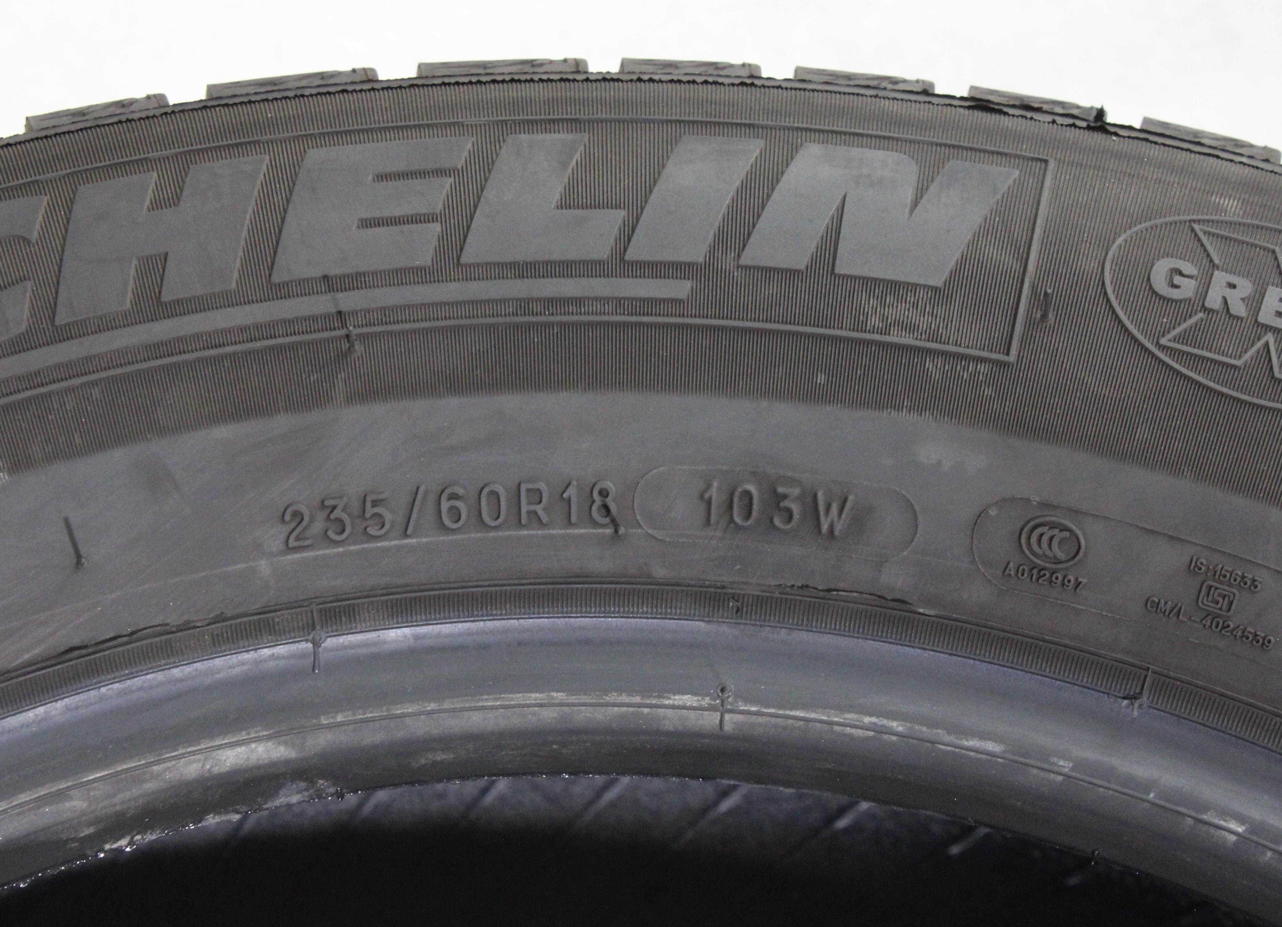 2 x 235/60R18 103W pneus été Michelin Latitude Sport 3 N1 5,5-6mm 2024