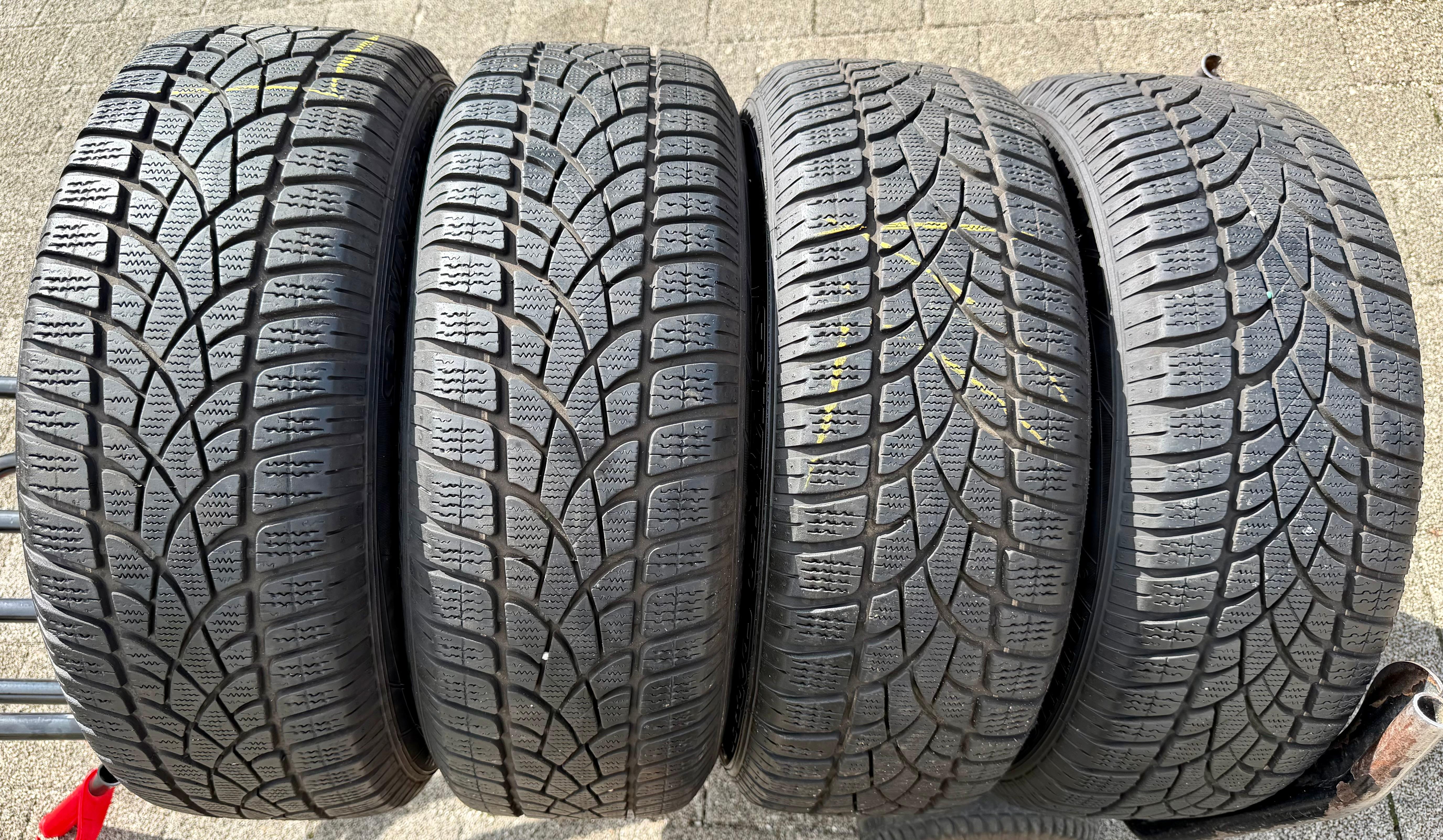 4 Original Alu Winterräder Audi A4 8W B9 8W0601025A 205/60R16 92H Dunlop