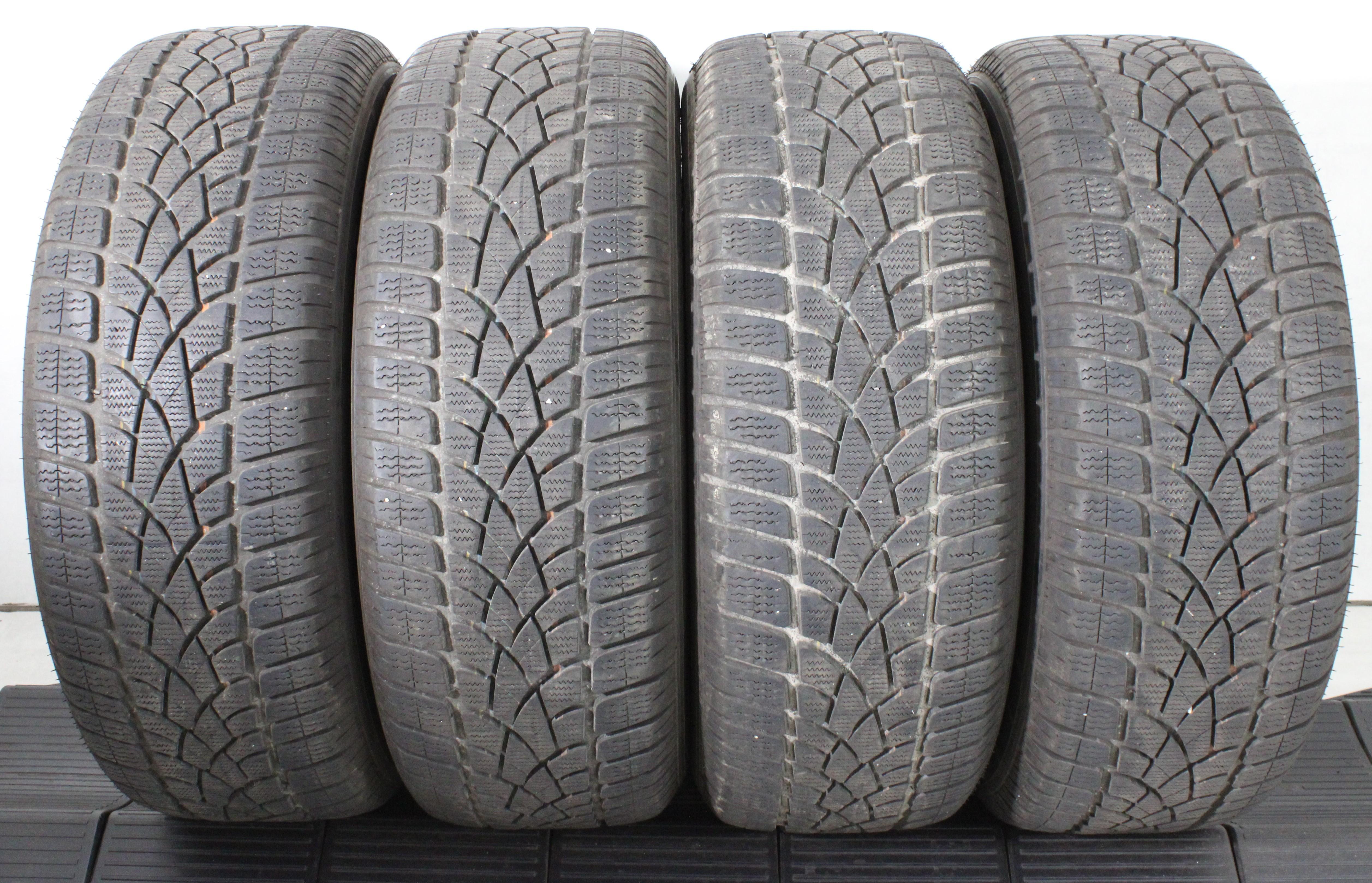 4 x 225/60R17 99H Winterreifen Dunlop SP Winter Sport 3D 6-6,5mm 2017 *
