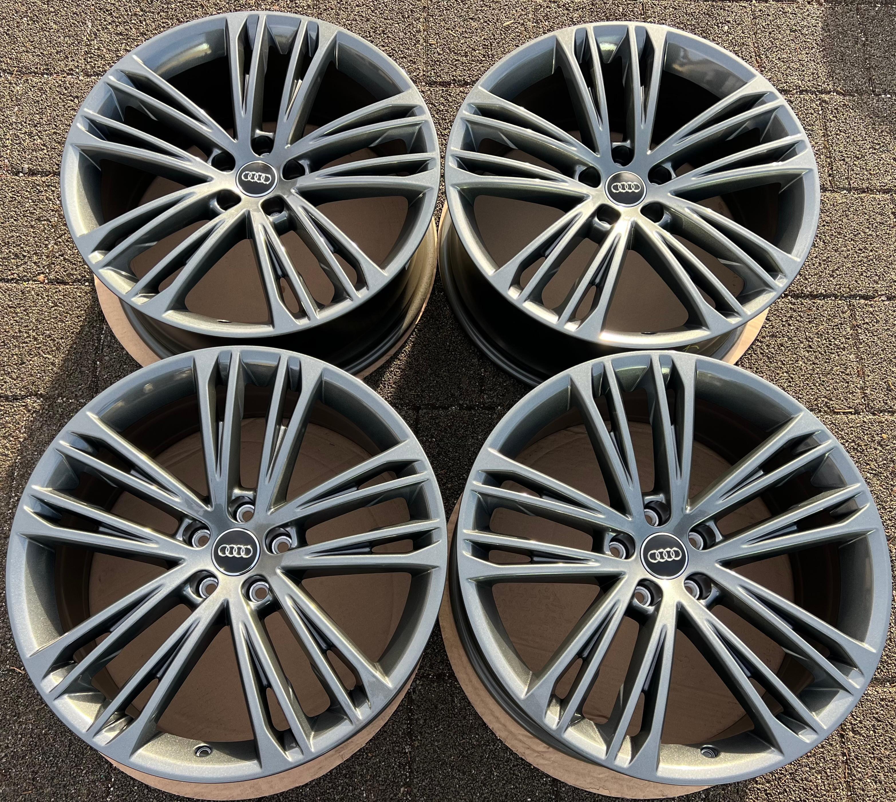 4 ORIGINELE 20" ALUMINIUM VELGEN AUDI A7 S7 4K 8,5x20 ET30 4K8601025AK NIEUW