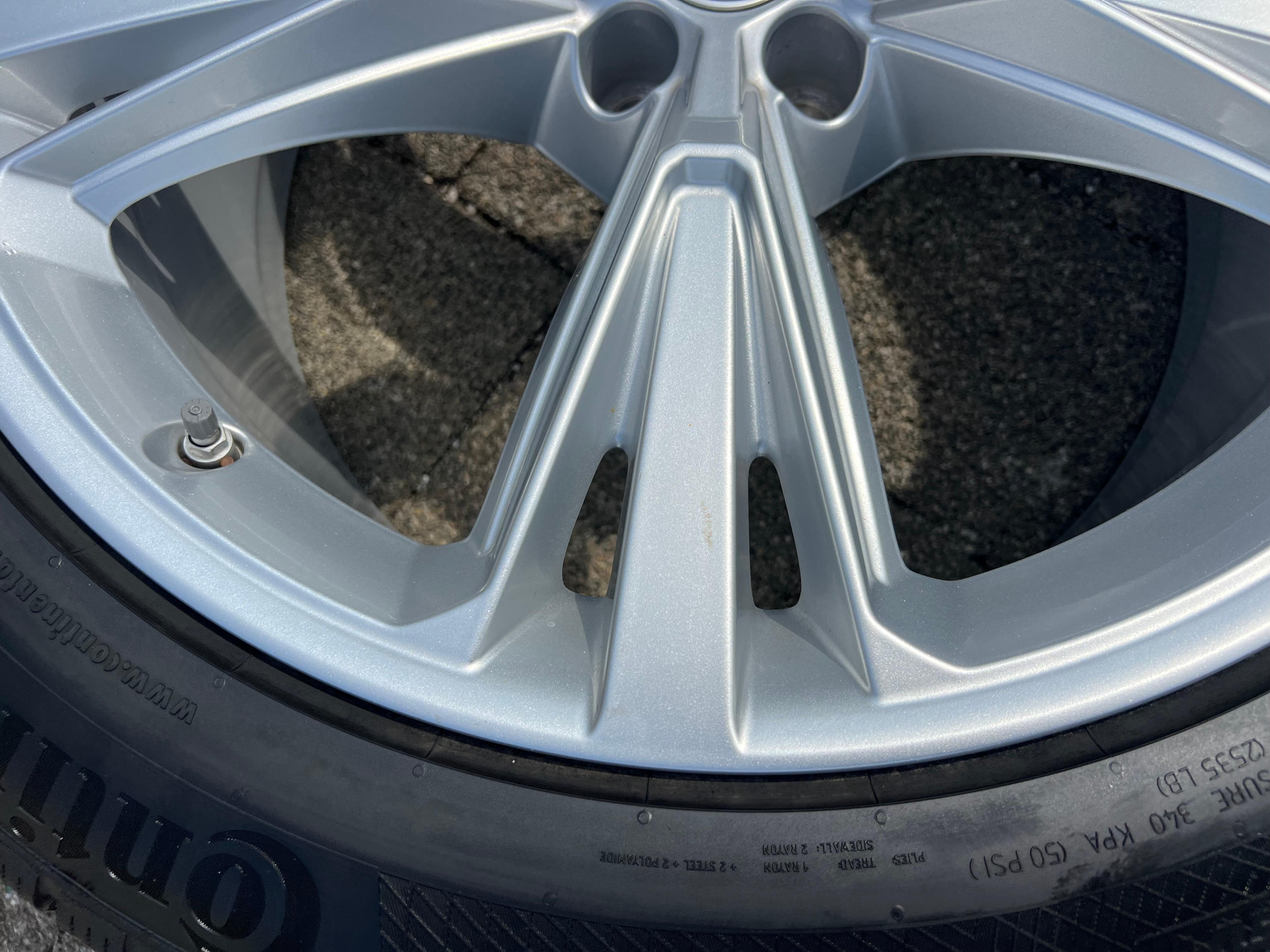 4 ORIGINAL 21" ALU WINTERRÄDER AUDI Q8 SQ8 4M 4M8601025H 285/45R21 113V CONTINENTAL FREIHAUS