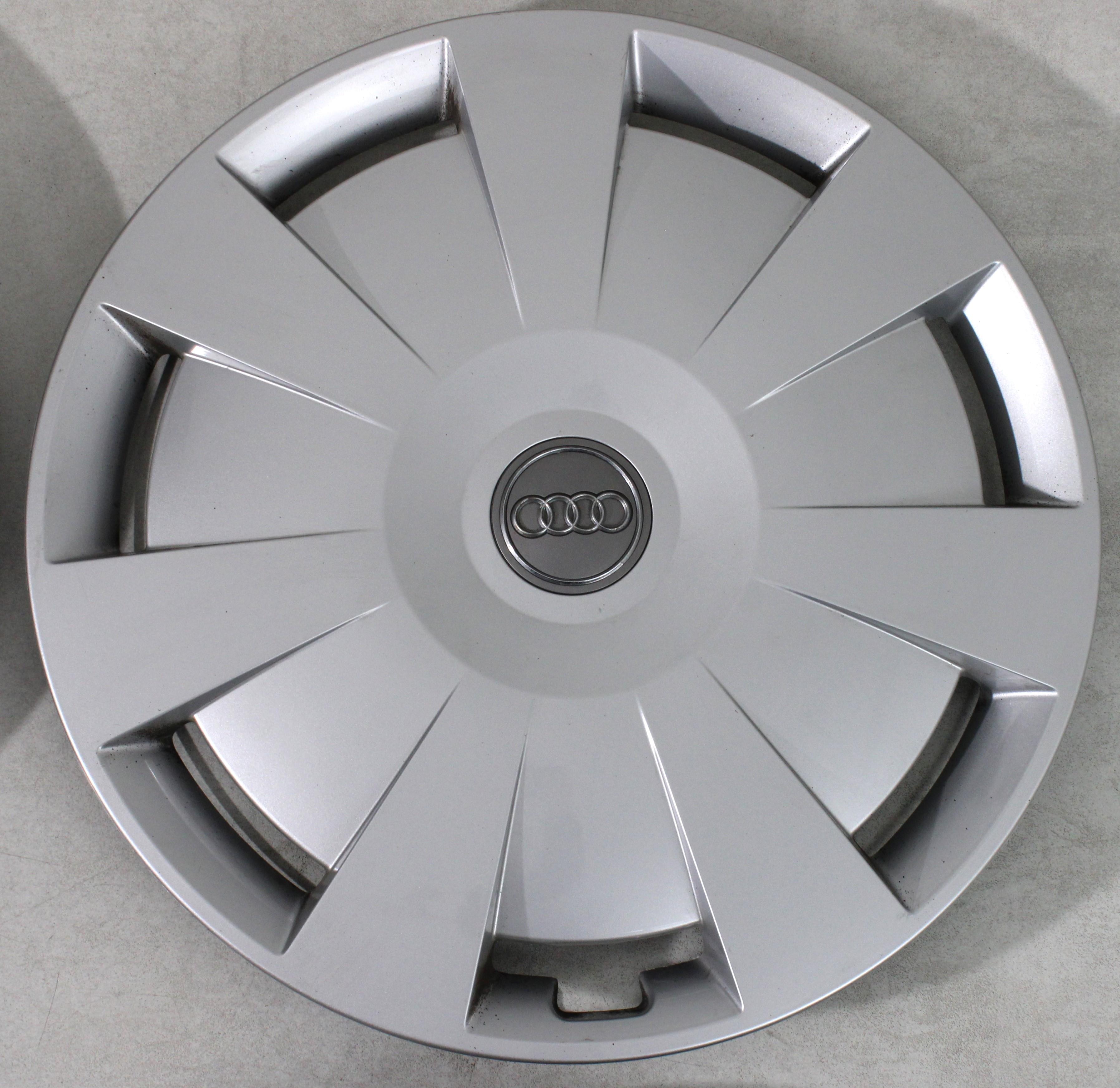 4 TAPACUBOS ORIGINALES DE 16" PARA AUDI A3 A4 Q2 8V0601147C, TAPACUBOS DE 16 PULGADAS CON ENVÍO GRATUITO