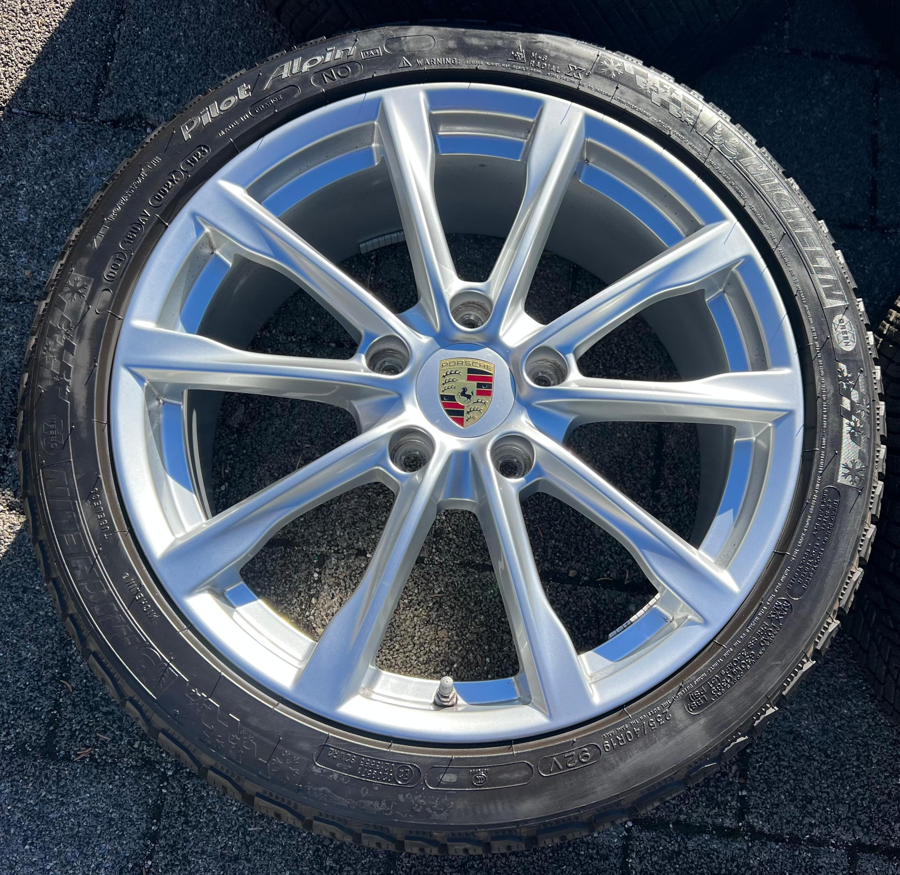 4 ORIGINAL 19" ALU WINTERRÄDER PORSCHE CAYMAN BOXSTER 718 982 982601025A 982601025AM RDKS